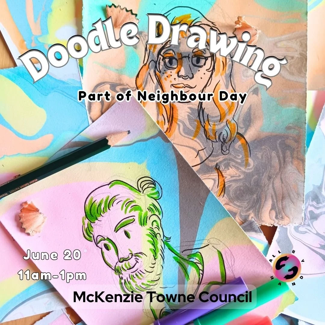 Doodle Drawing at Neighbour Day