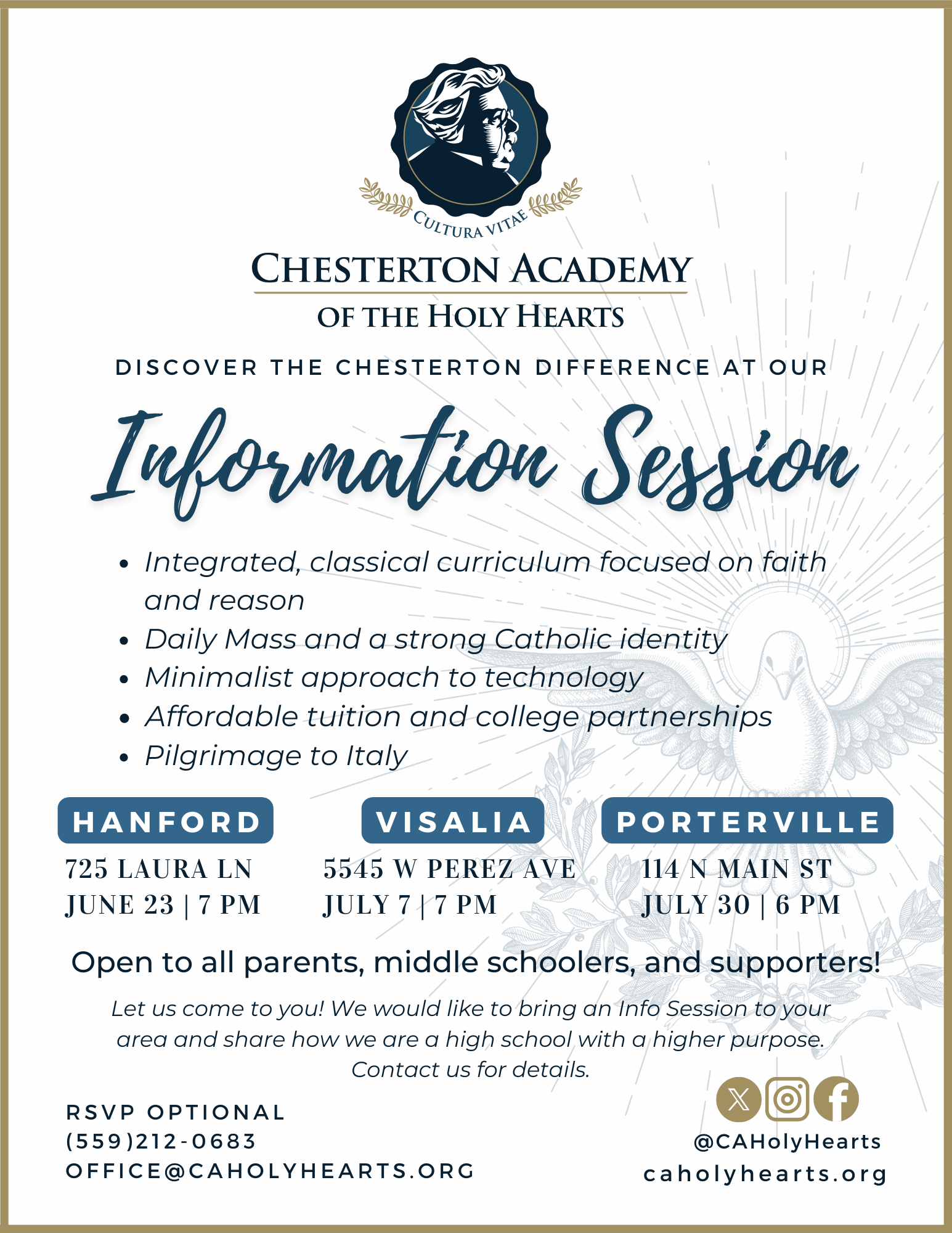 Information Session - Porterville