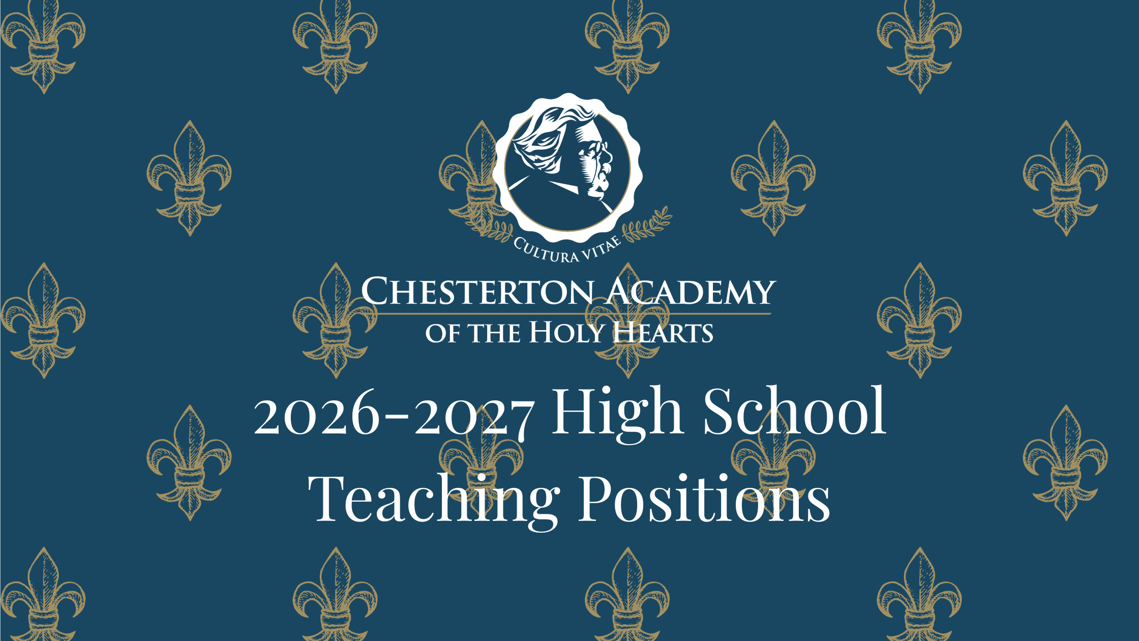 Job Posting: 2026-2027 High School Teaching Positions