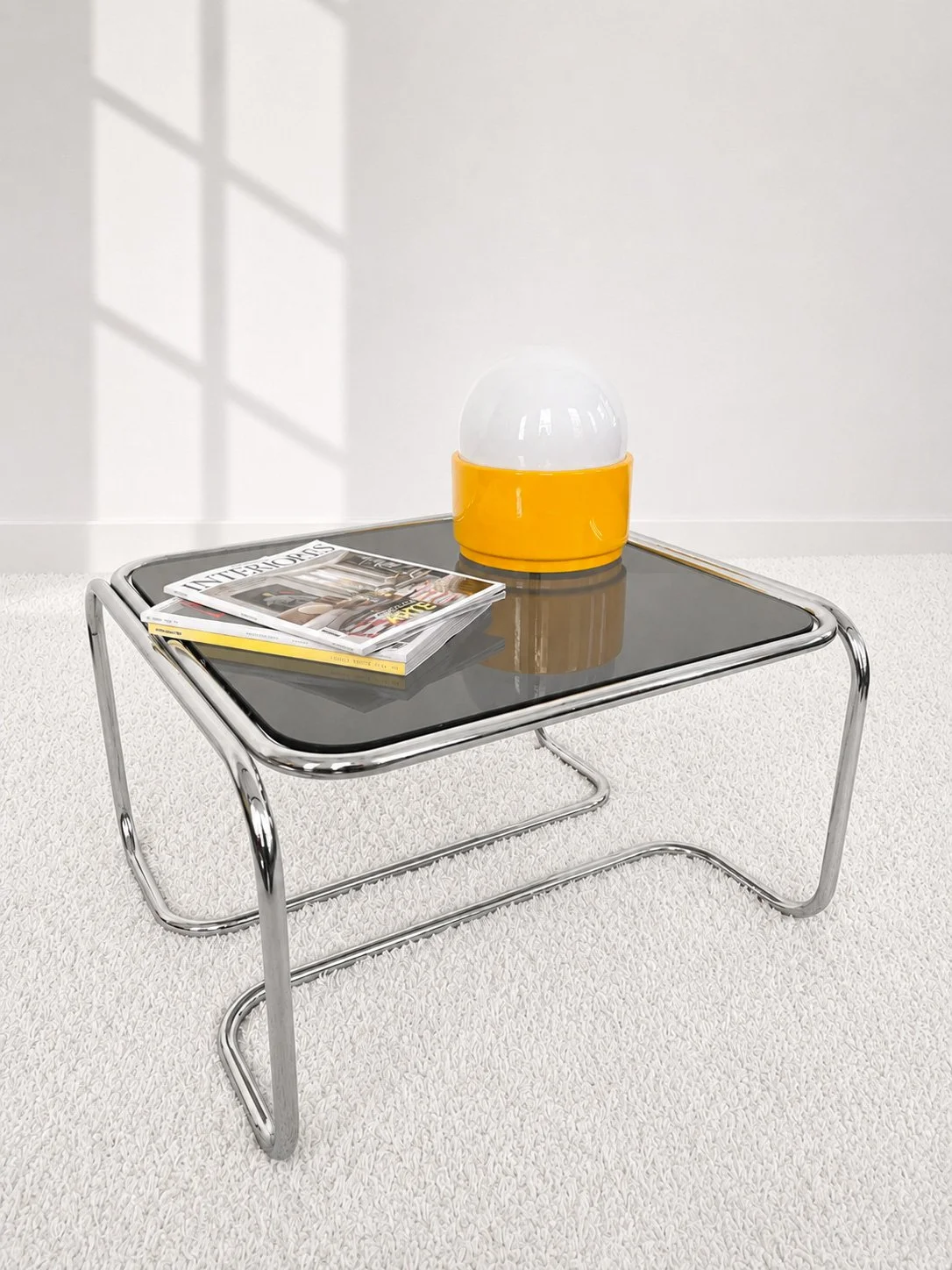 Lámpara de mesa "Big" estilo Traudl Brunnquell. 70s. Monda Lironda Vintage
