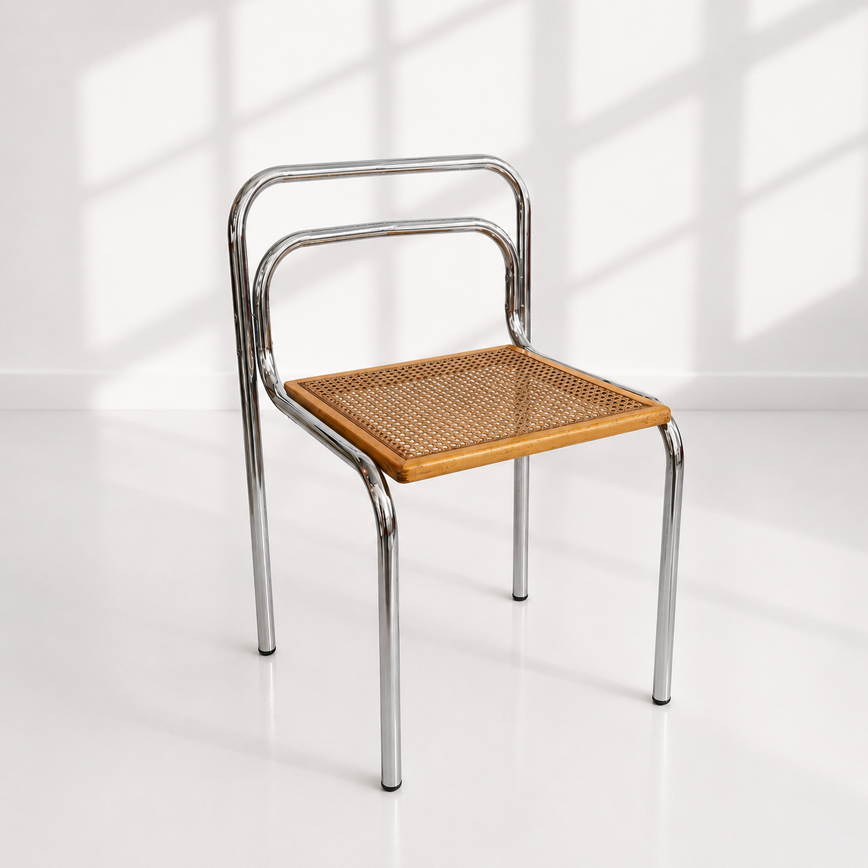 Silla estilo Cesca. Italia 70s. Monda Lironda Vintage
