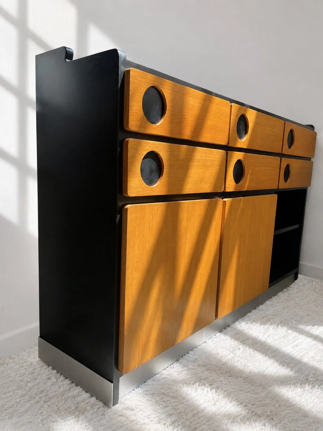Mueble auxiliar vintage Bauhaus años 70. Monda Lironda Vintage