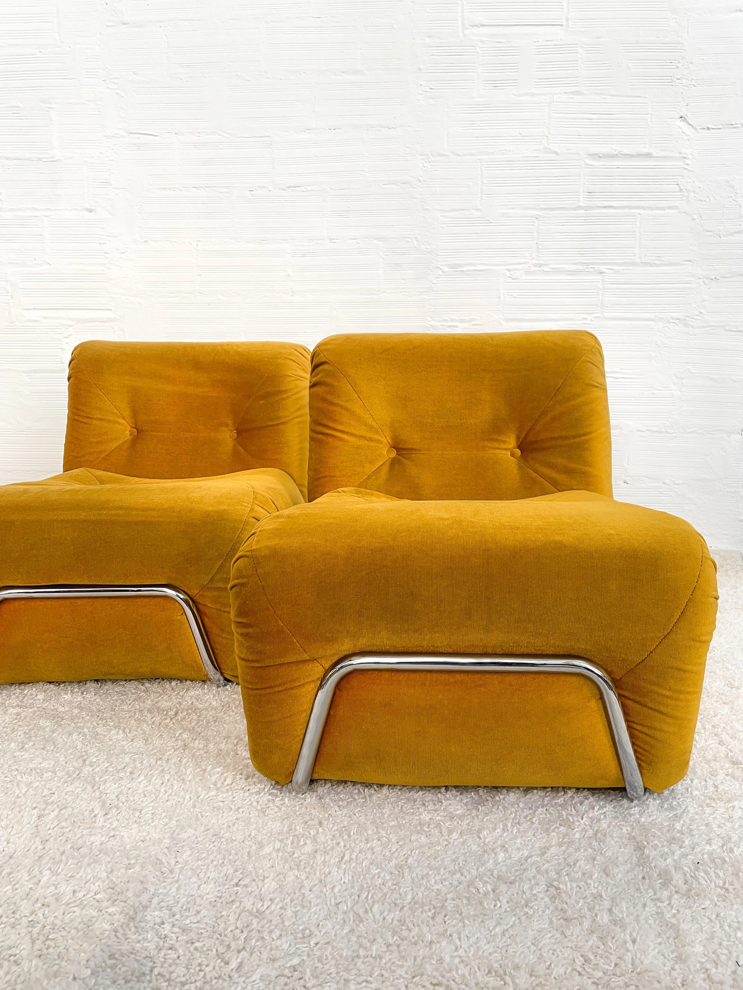 Sillón modular italiano de los años 60. Monda Lironda Vintage