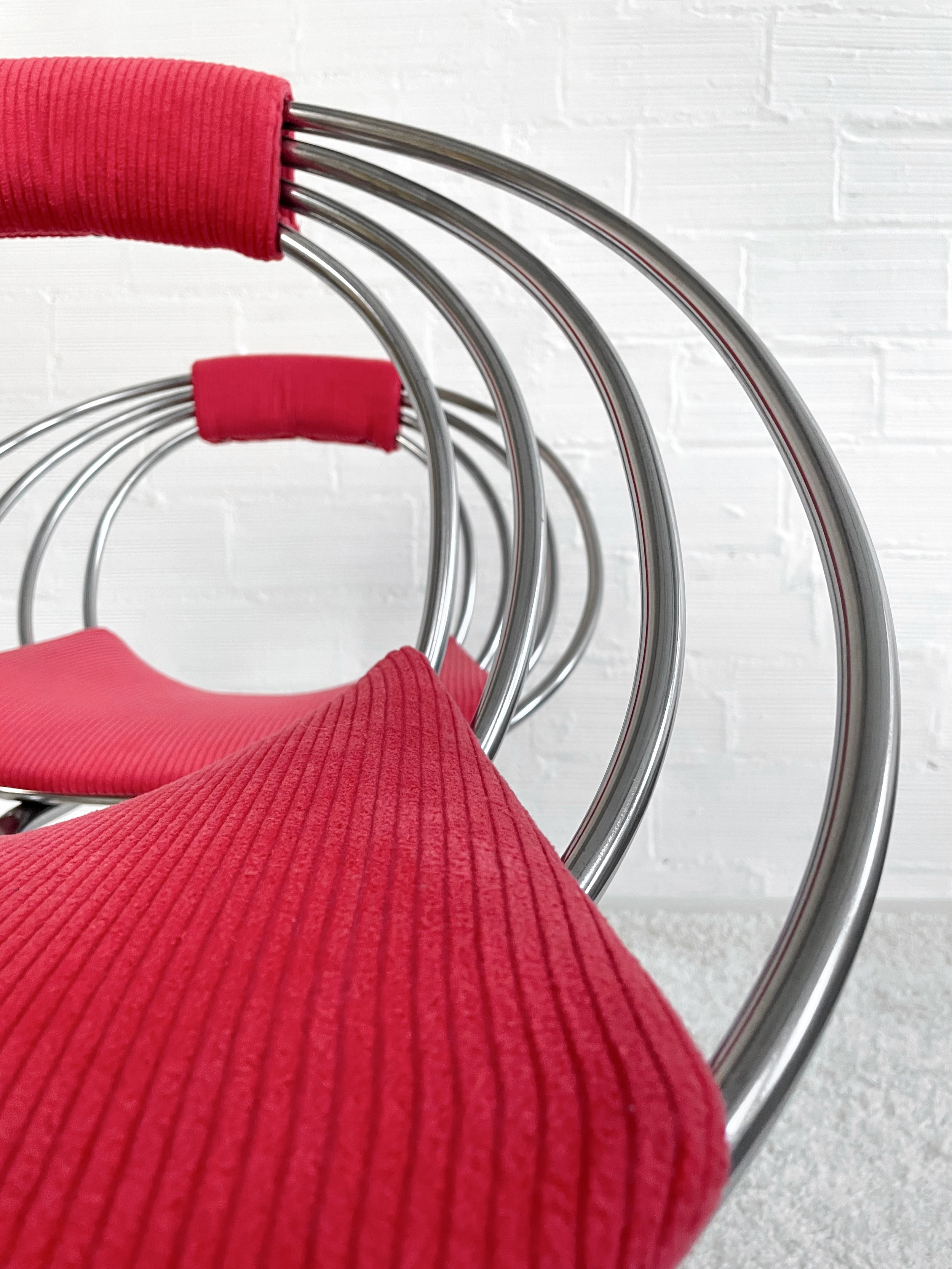 Silla Space age, 60s. Atribuidas a Gastone Rinaldi.