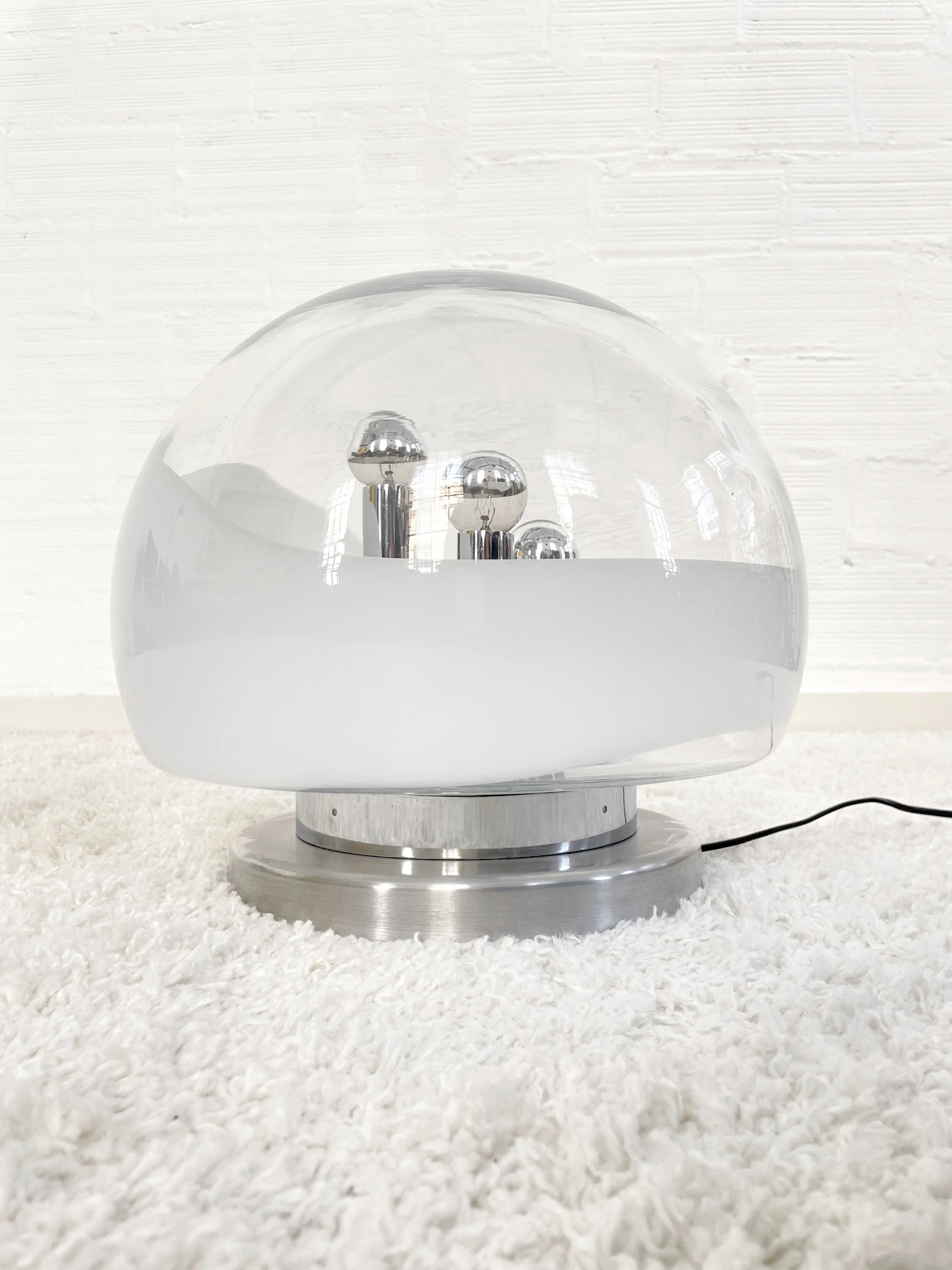 Lámpara de mesa "Big Ball". Space Age, 70s. Monda Lironda Vintage