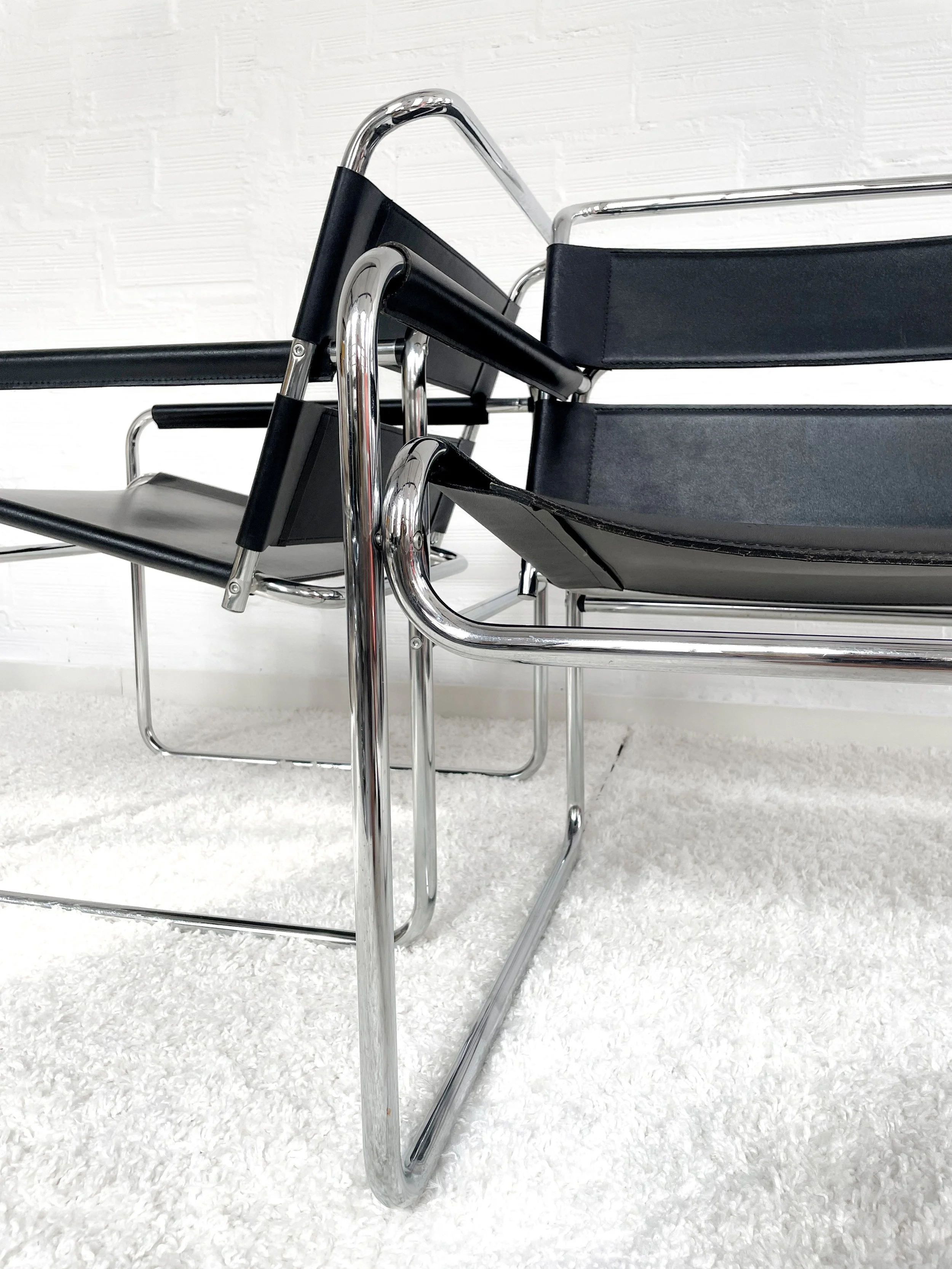 Sillón Bauhaus Mid Century. Italia 70s. Monda Lironda Vintage