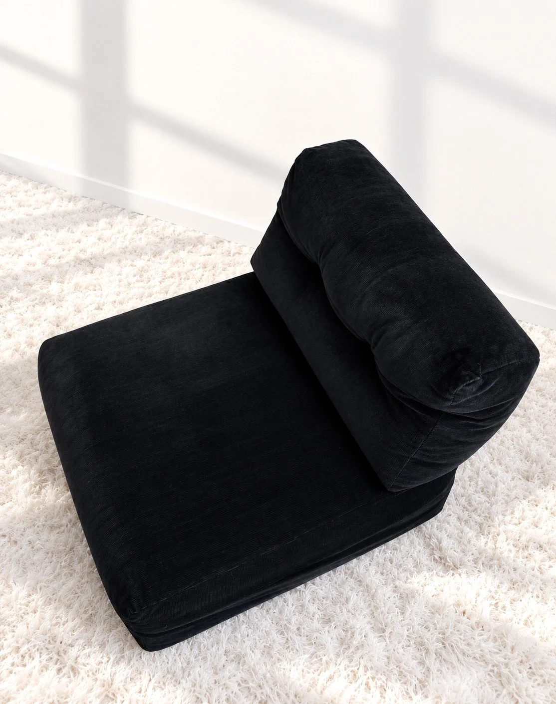 Sillón modular Rörberg para Ikea. Tapizado negro. 2009. Monda Lironda Vintage
