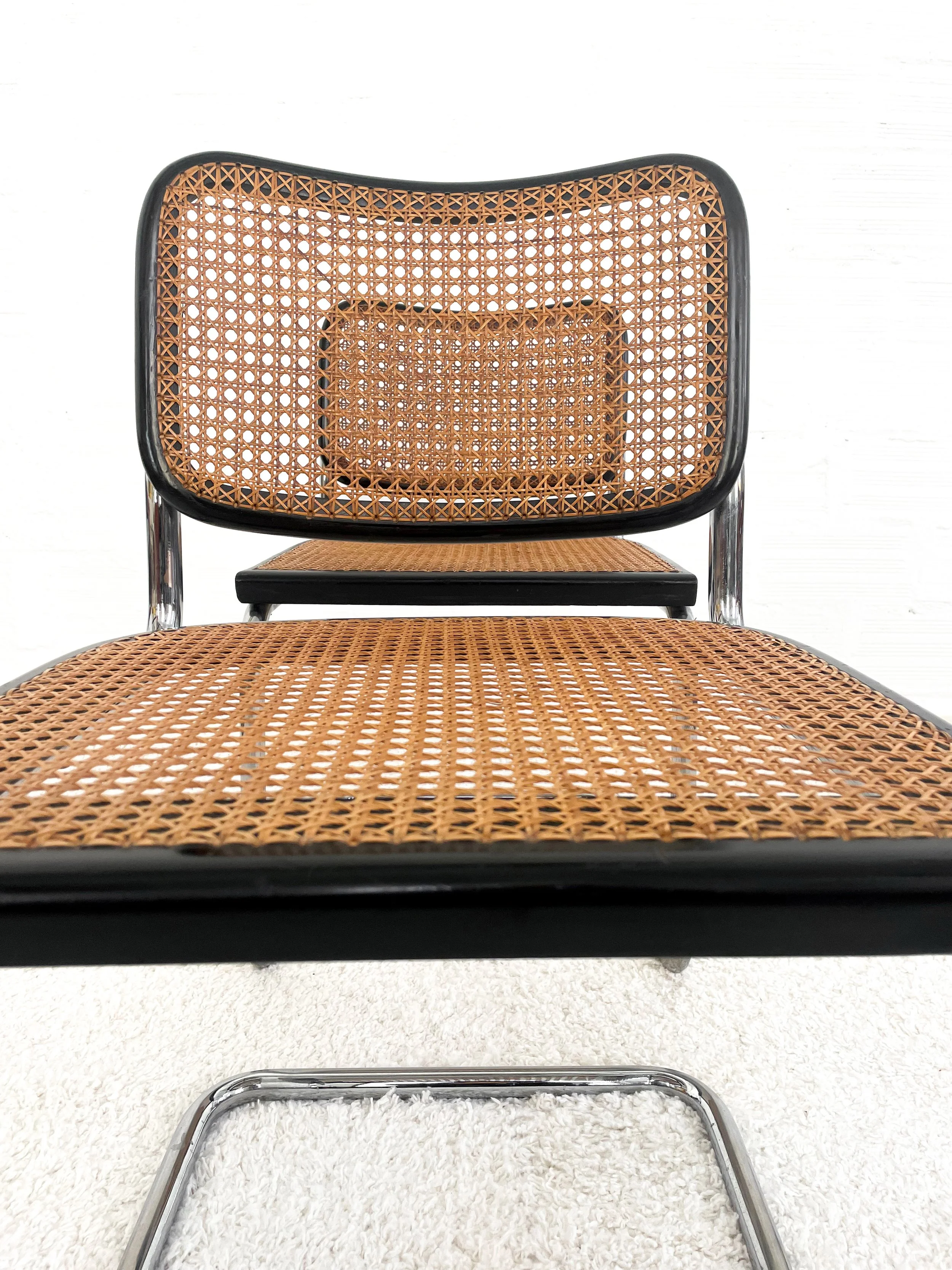 Silla Cesca B32. Marcel Breuer. Gavina, años 60. Monda Lironda Vintage