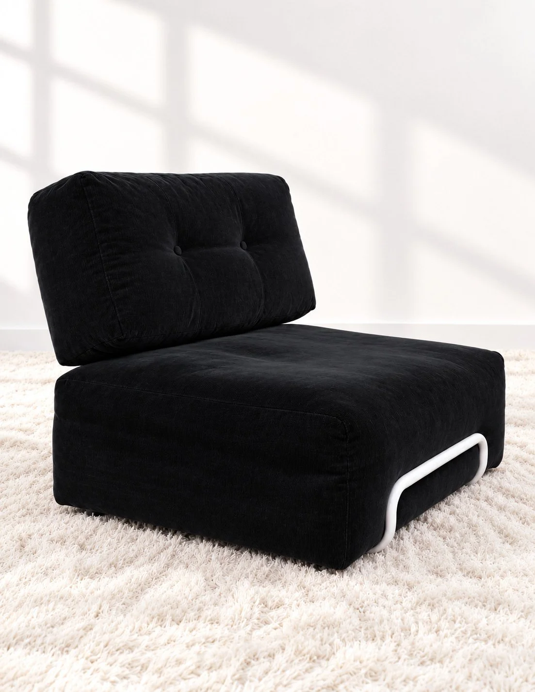 Sillón modular Rörberg para Ikea. Tapizado negro. 2009. Monda Lironda Vintage