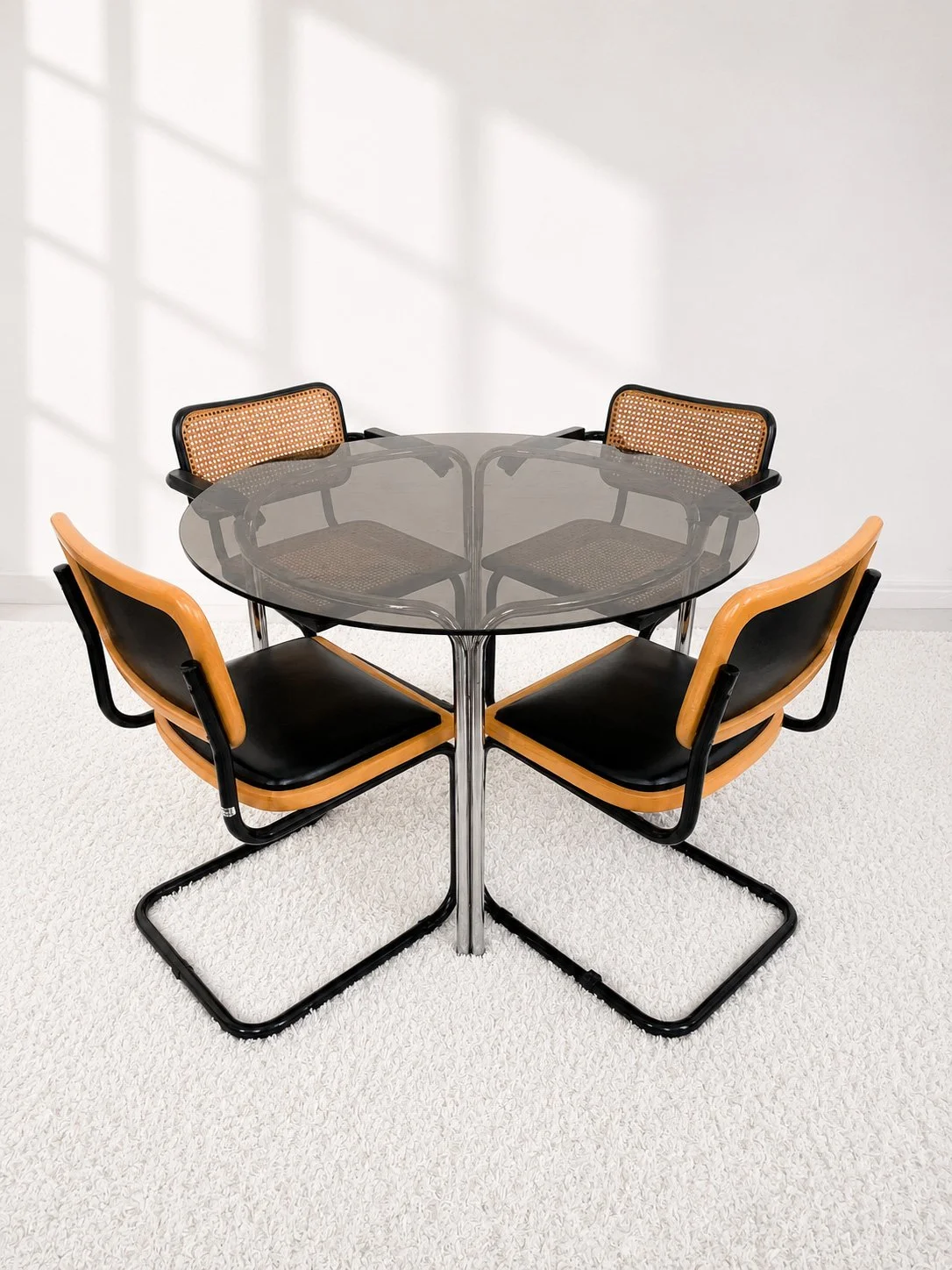 Mesa comedor Gastone Rinaldi. Italia 60s. Monda Lironda Vintage