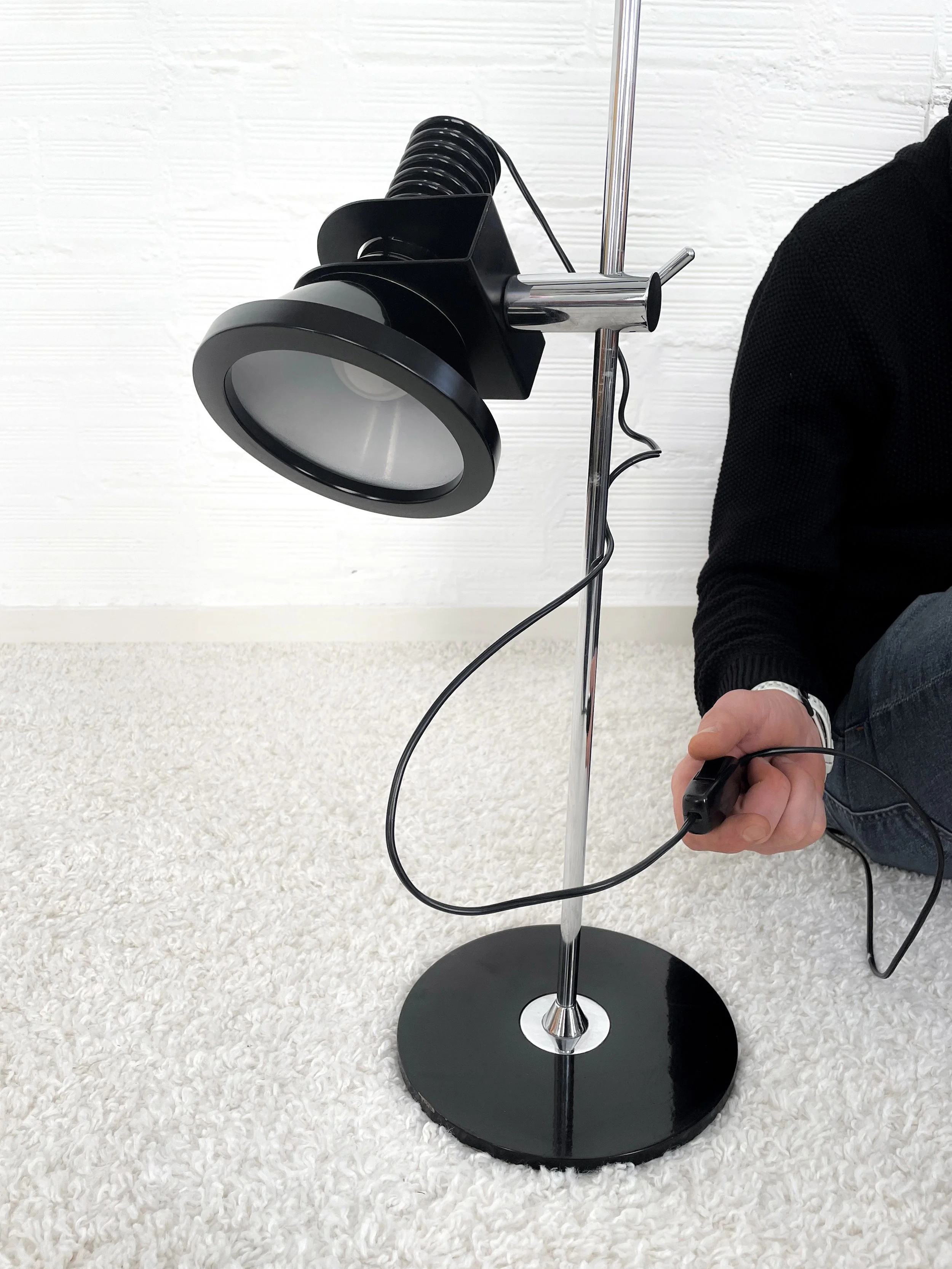 Lámpara de sobremesa Antonio Bonamusa para Tramo. 70s. Monda Lironda Vintage