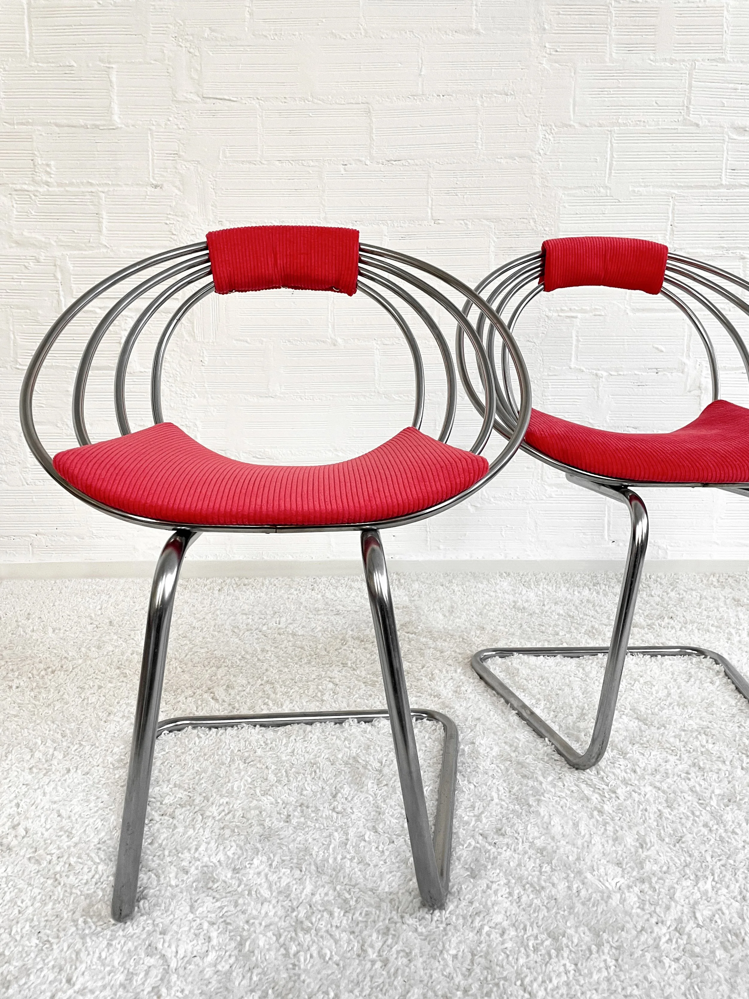 Silla Space age, 60s. Atribuidas a Gastone Rinaldi.