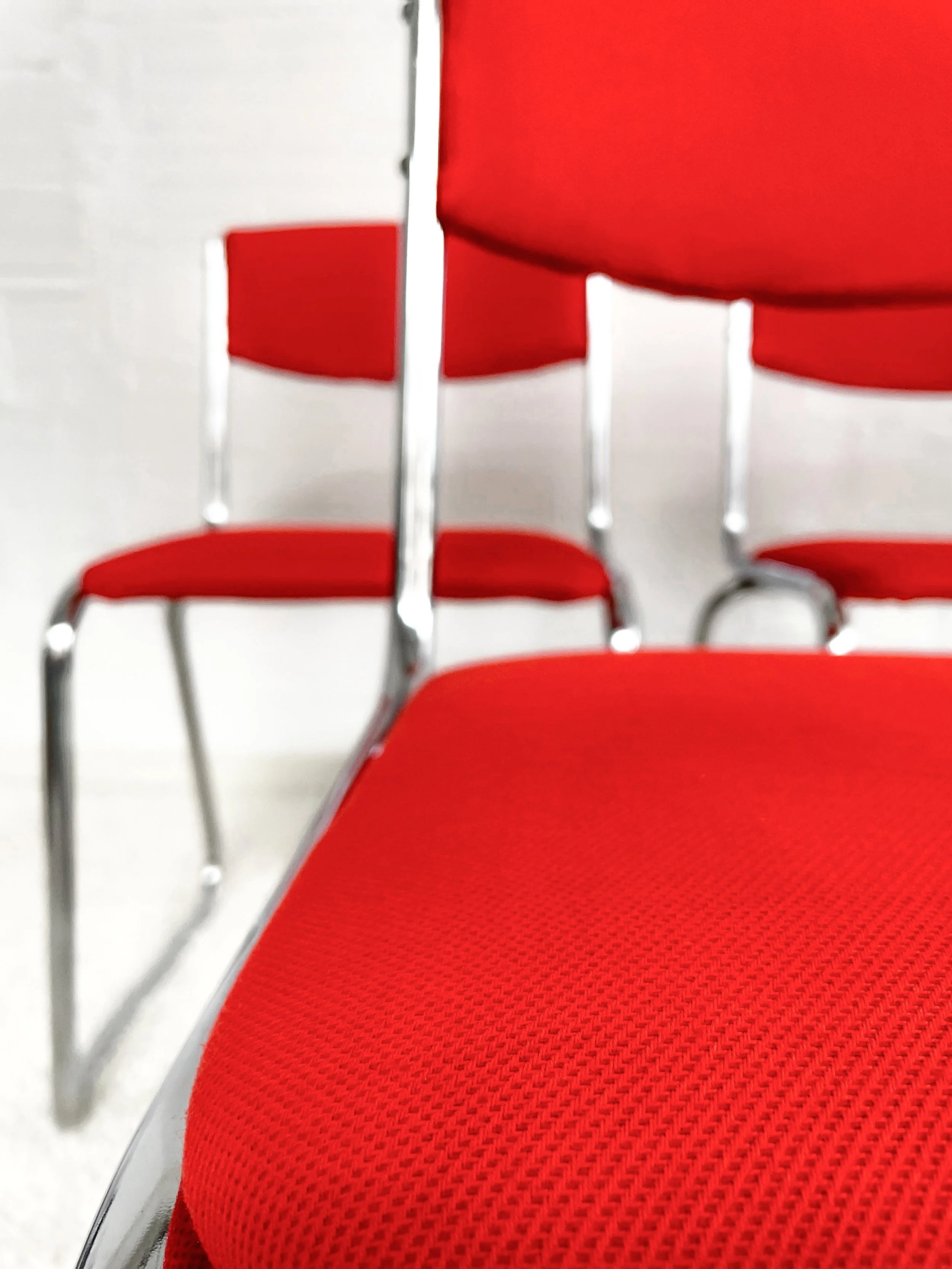 Silla comedor tubular. Estilo Bauhaus. 70s. Monda Lironda Vintage