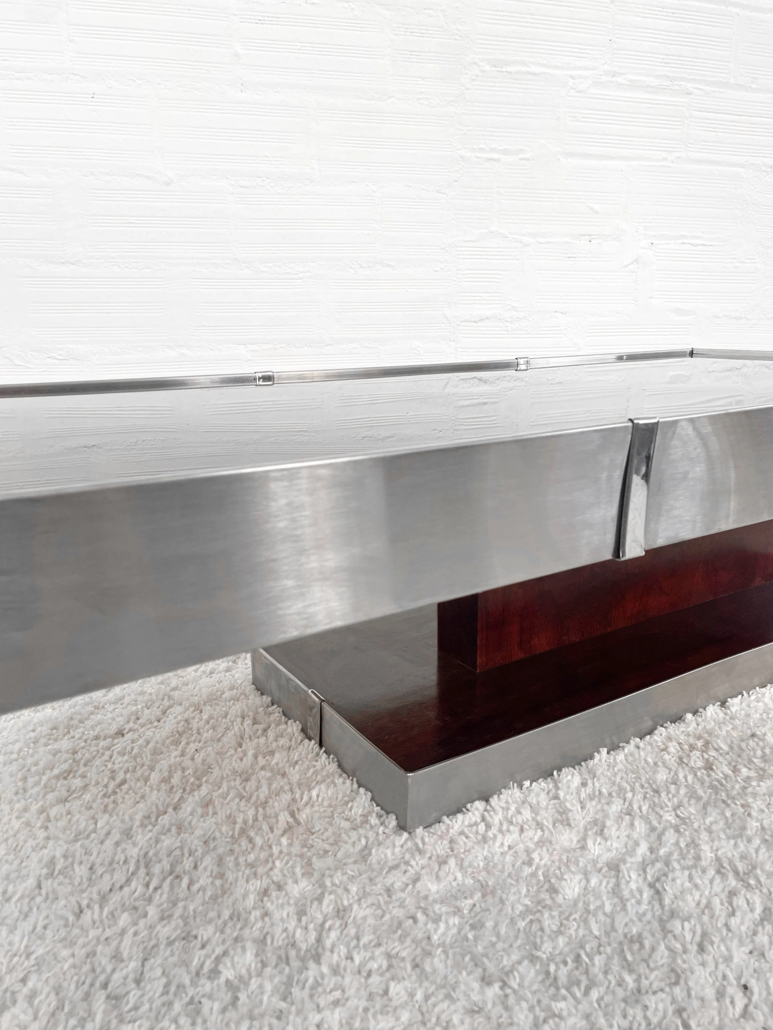 Mesas centro vintage Willy Rizzo. 70s. Monda Lironda Vintage