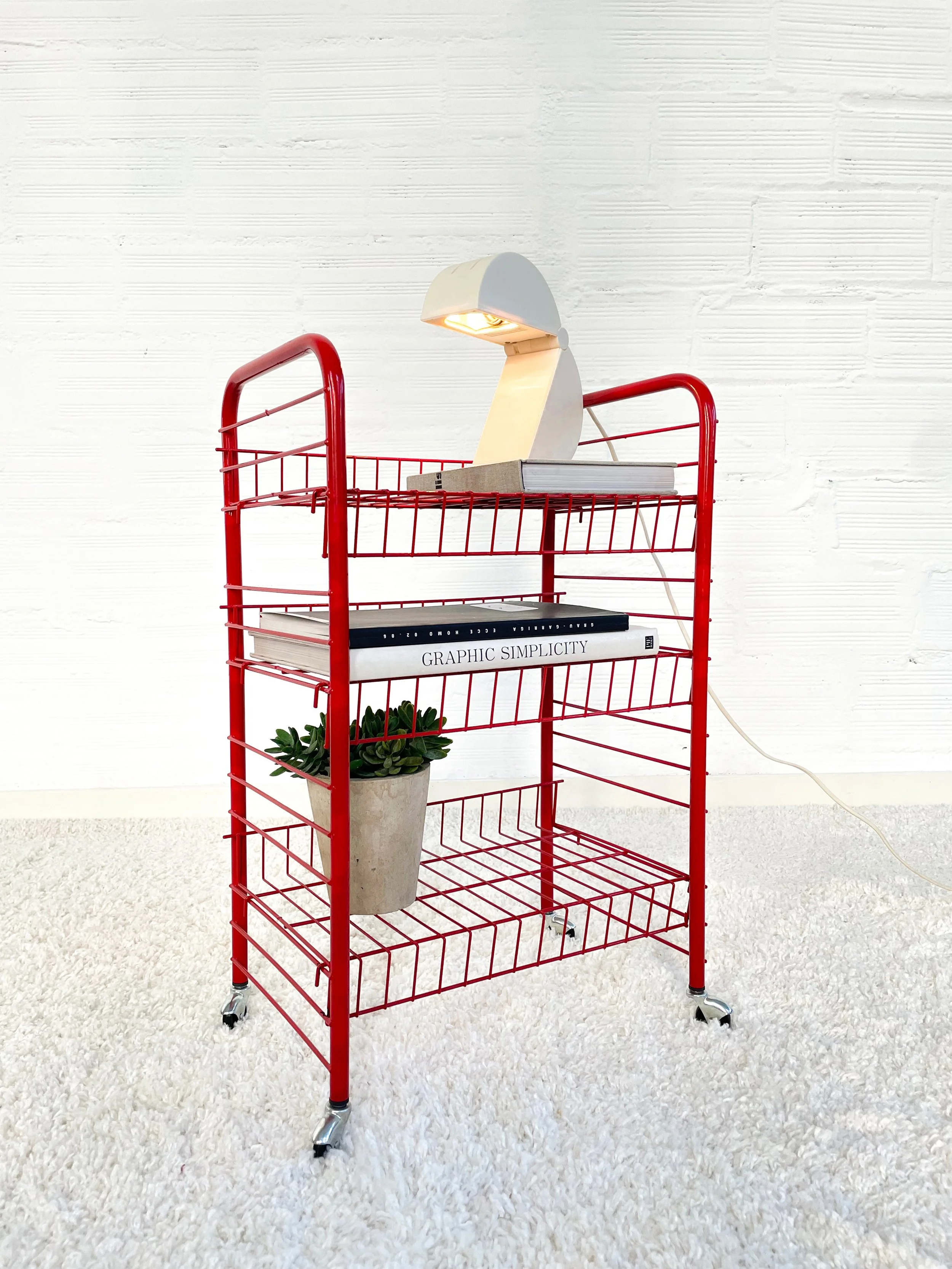 Carrito estantería vintage. 80s. Monda Lironda Vintage