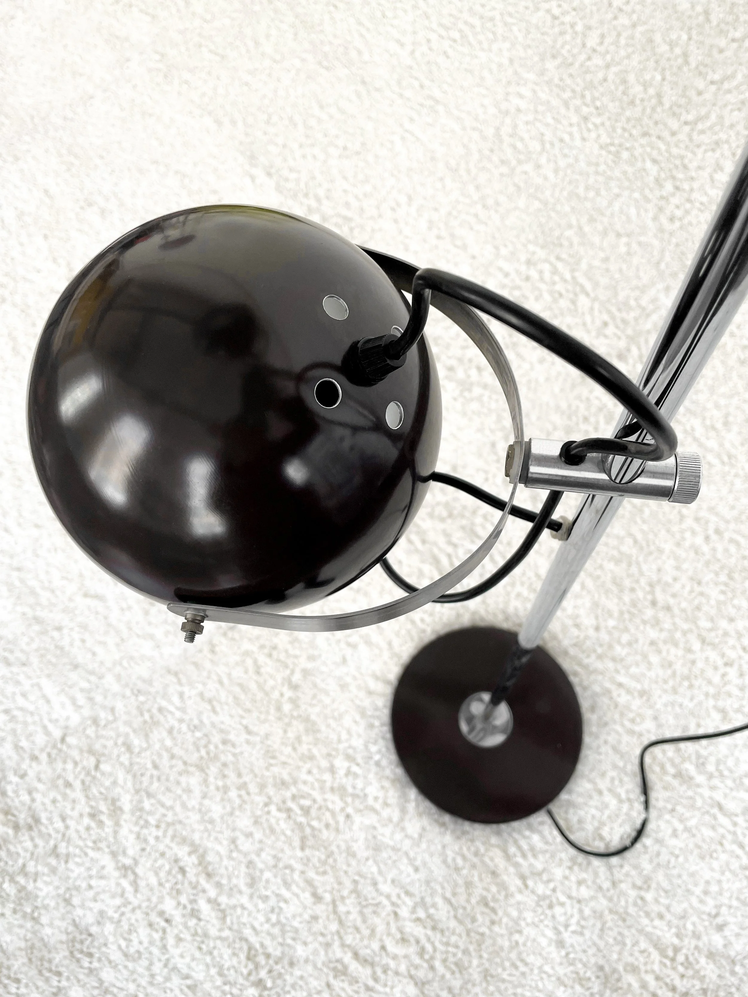 Lámpara de pie Eyeball años 60. Monda Lironda Vintage