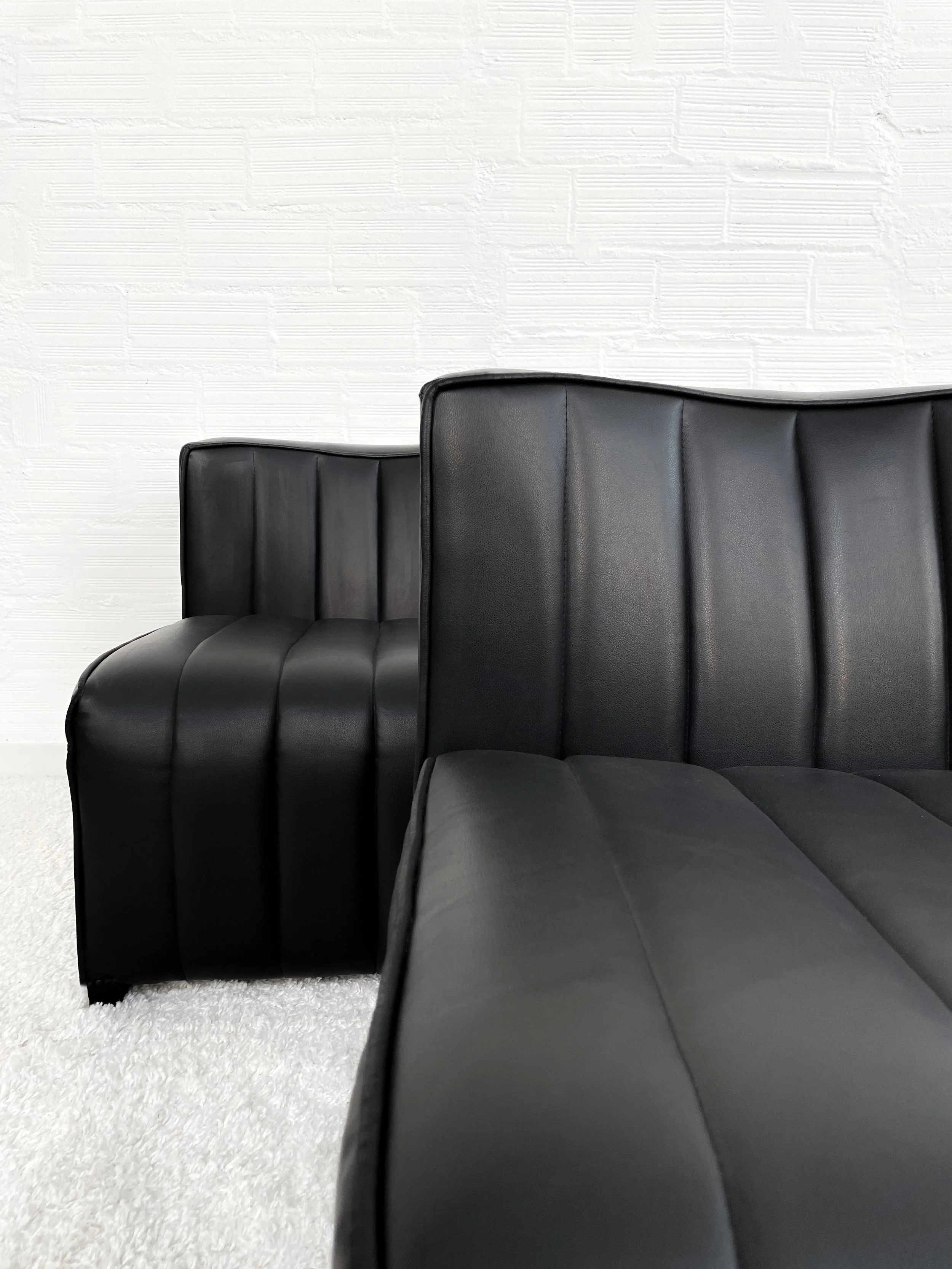 Sillón modular inspirado en el modelo de Tito Agnoll. 80s. Monda Lironda Vintage