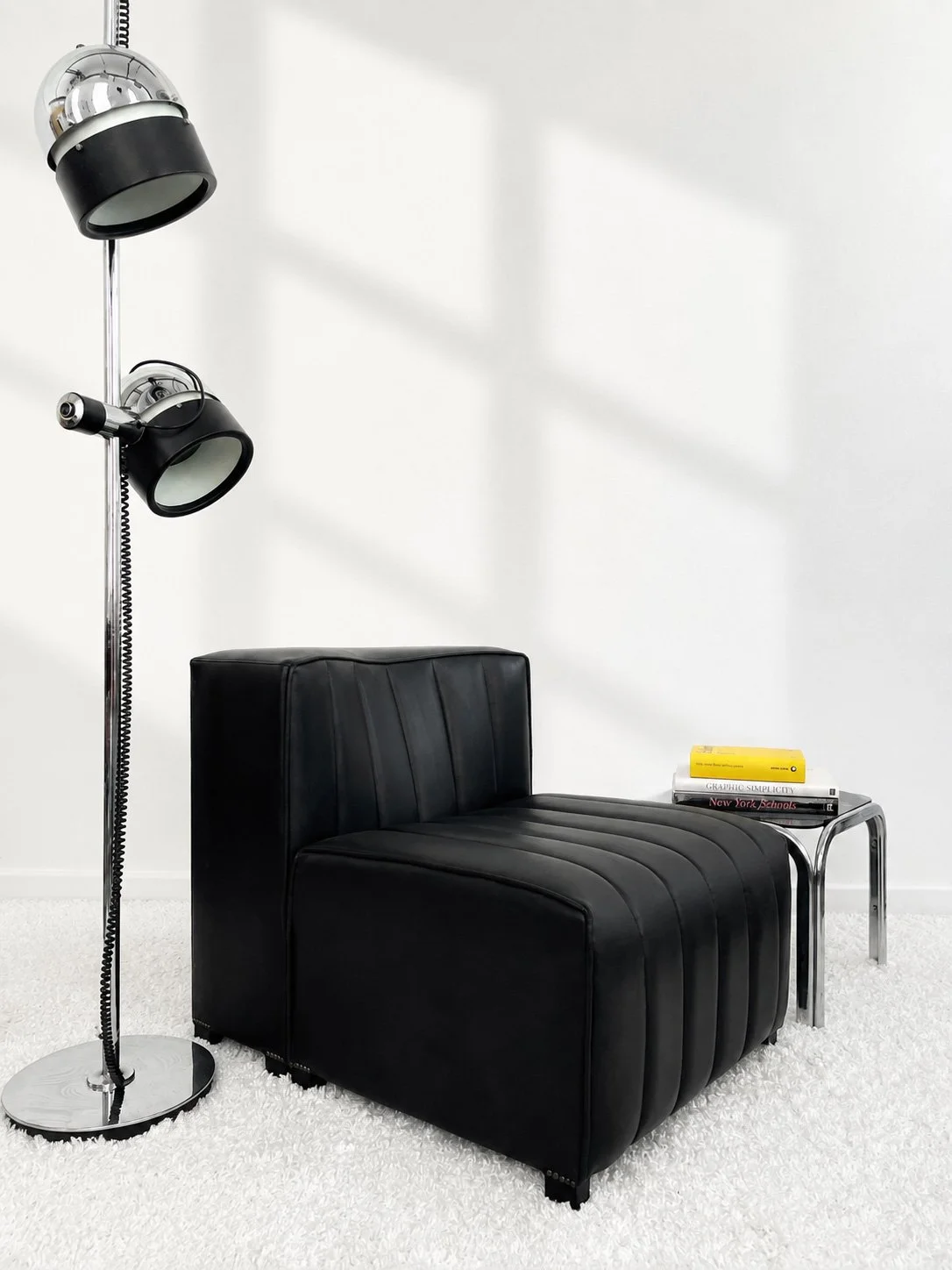 Sillón modular inspirado en el modelo de Tito Agnoll. 80s
