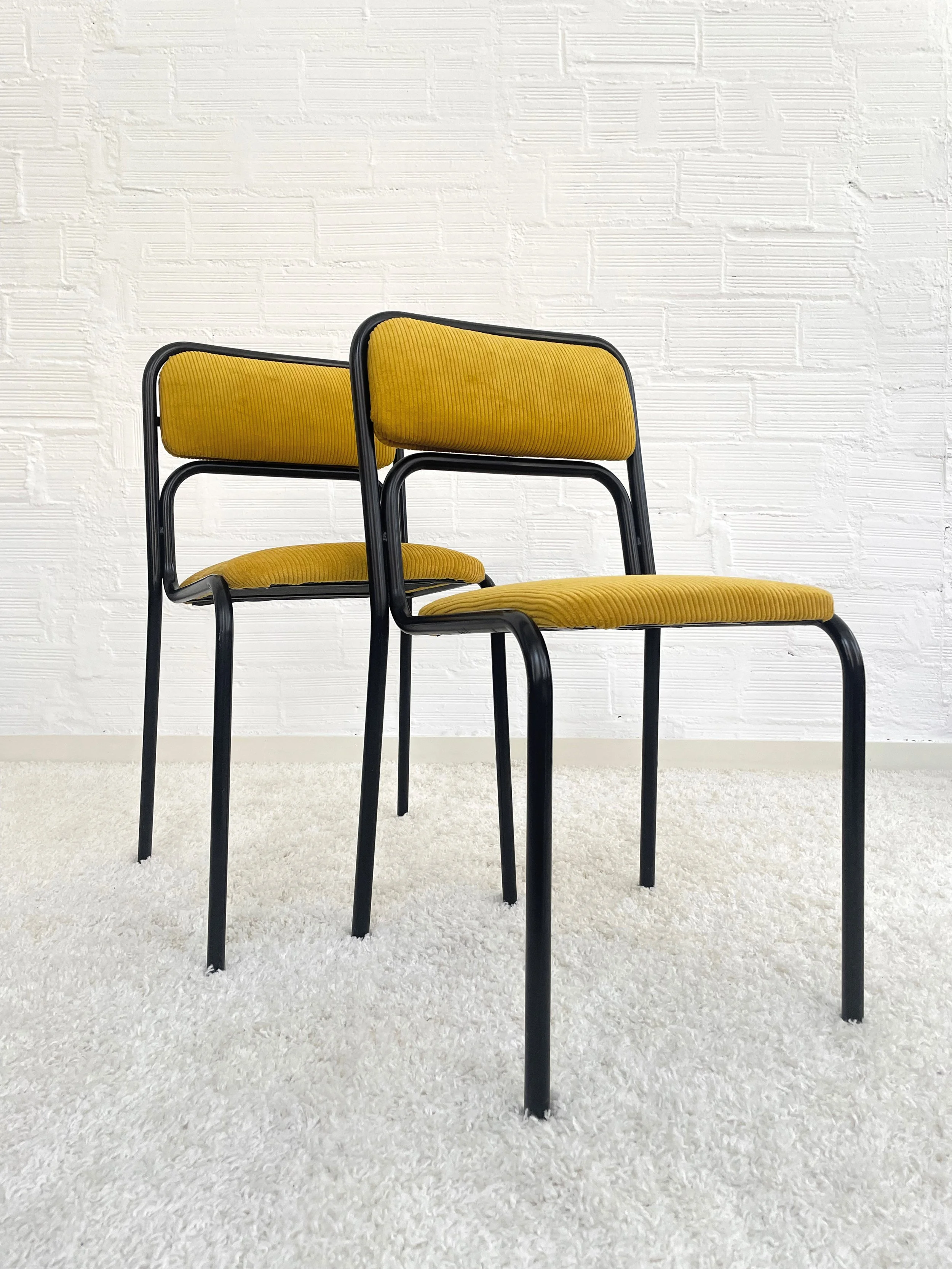 Sillas Bauhaus de los años 70, made in Italy. Monda Lironda Vintage