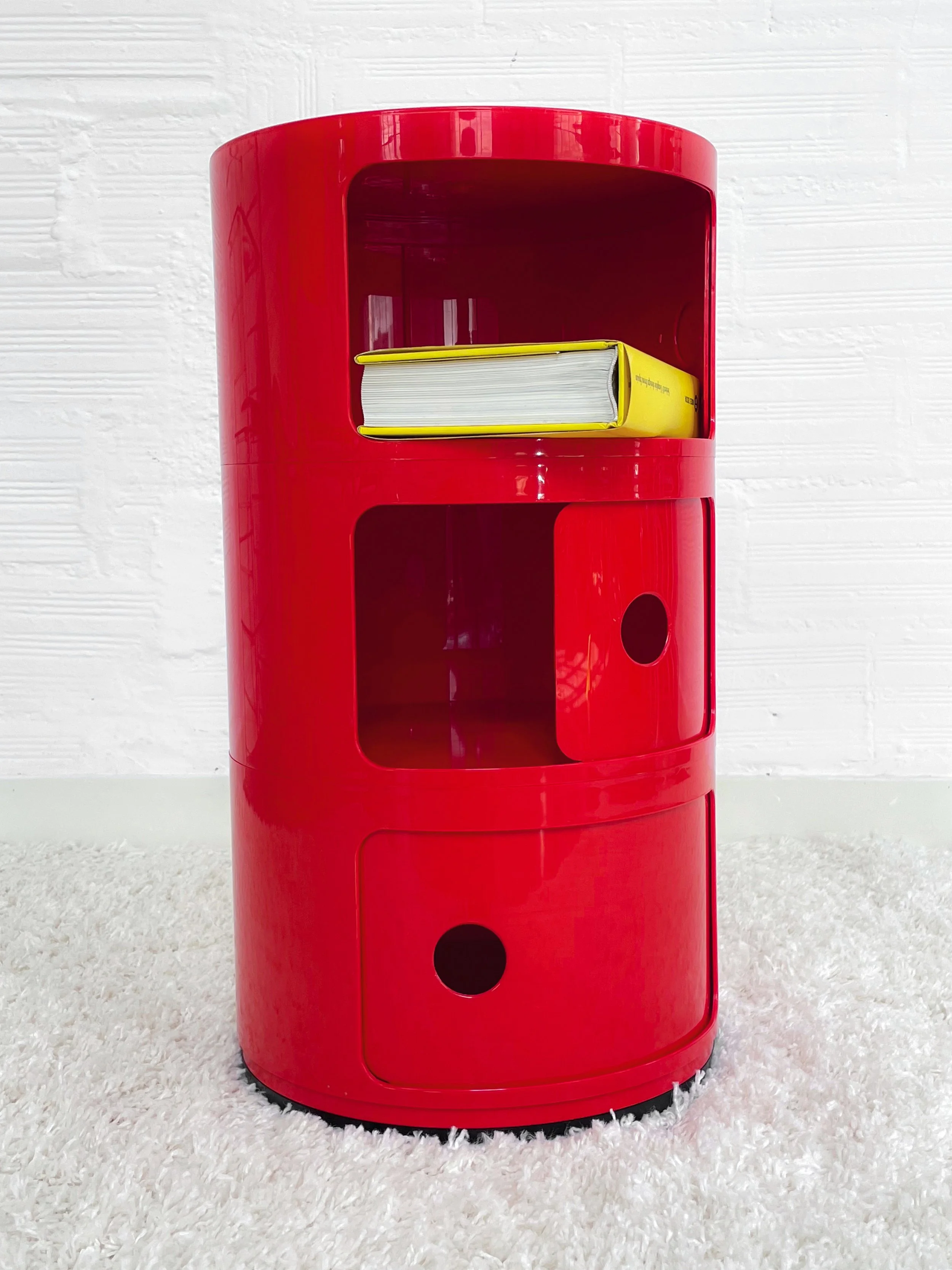 Mueble auxiliar Componibili Kartell 3 puertas. 70s. Monda Lironda Vintage