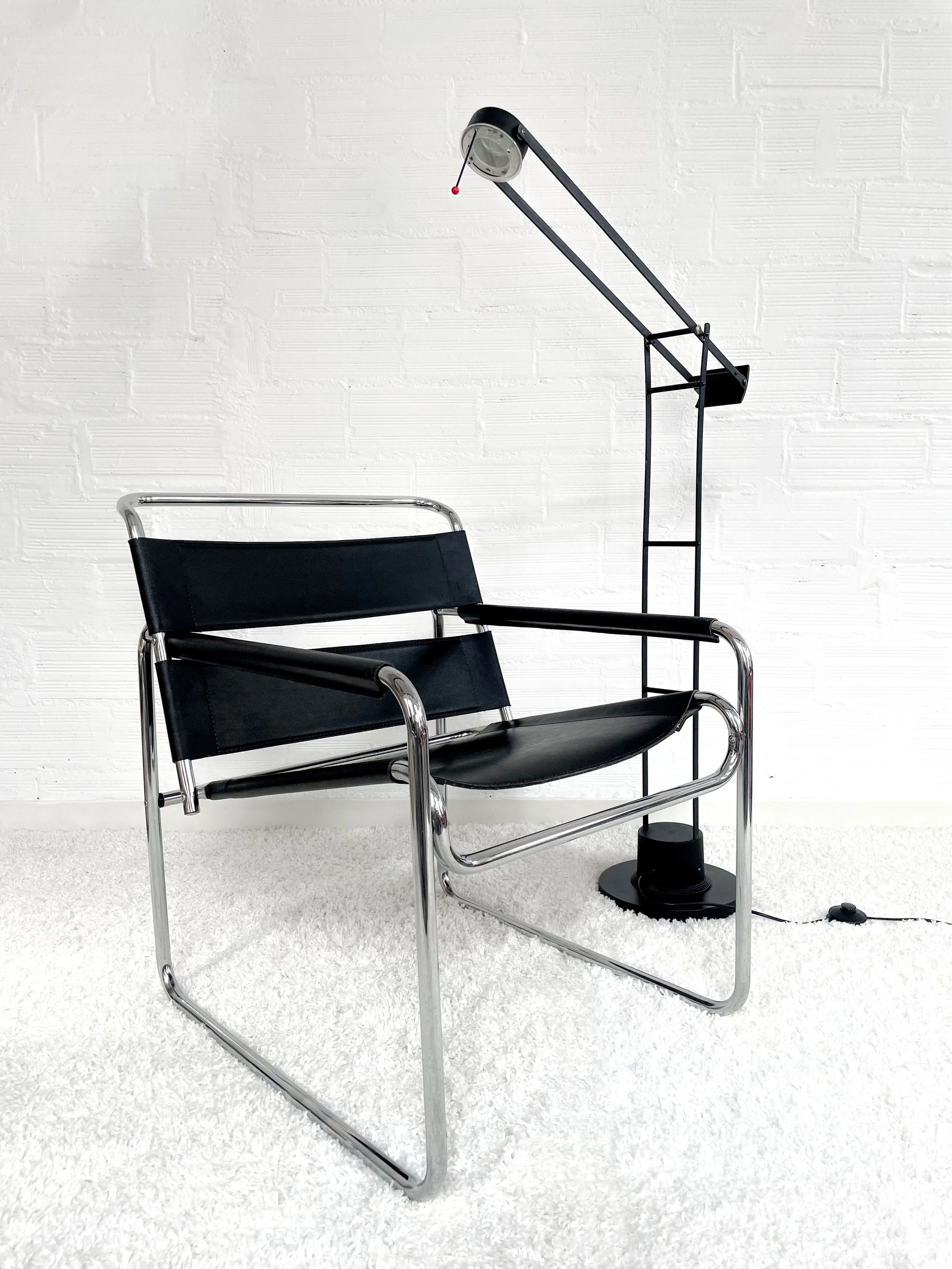 Sillón Bauhaus Mid Century. Italia 70s. Monda Lironda Vintage