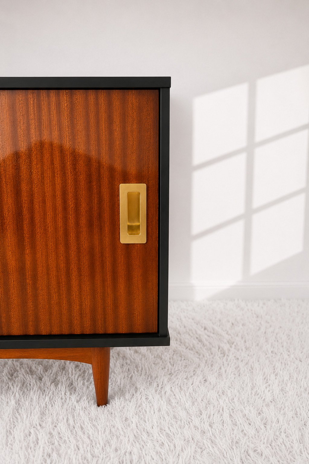 Aparador Mid-Century chapado en palisandro. Monda Lironda Vintage