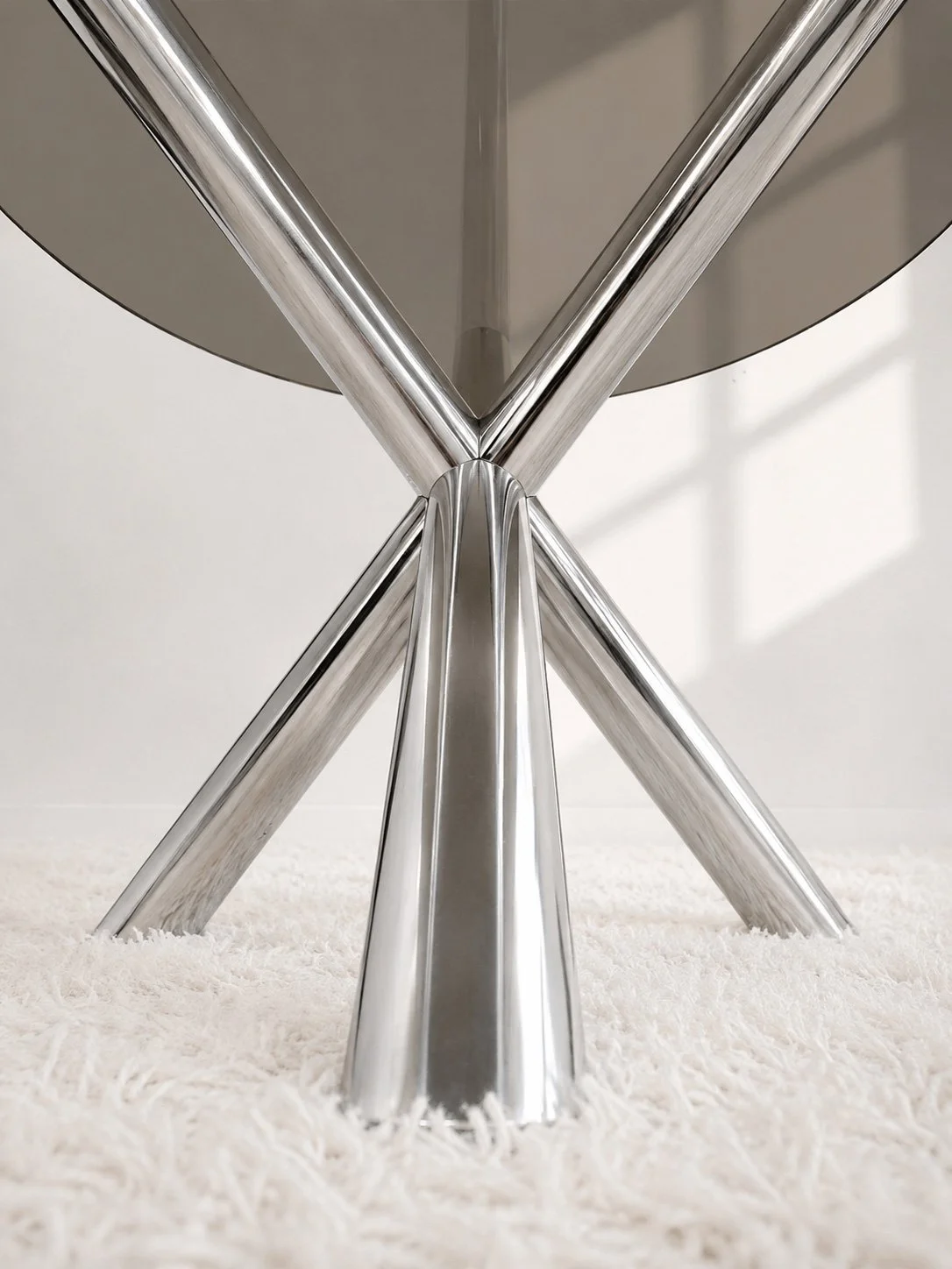 Mesa comedor Renato Zevi para Roche Bobois. Monda Lironda Vintage