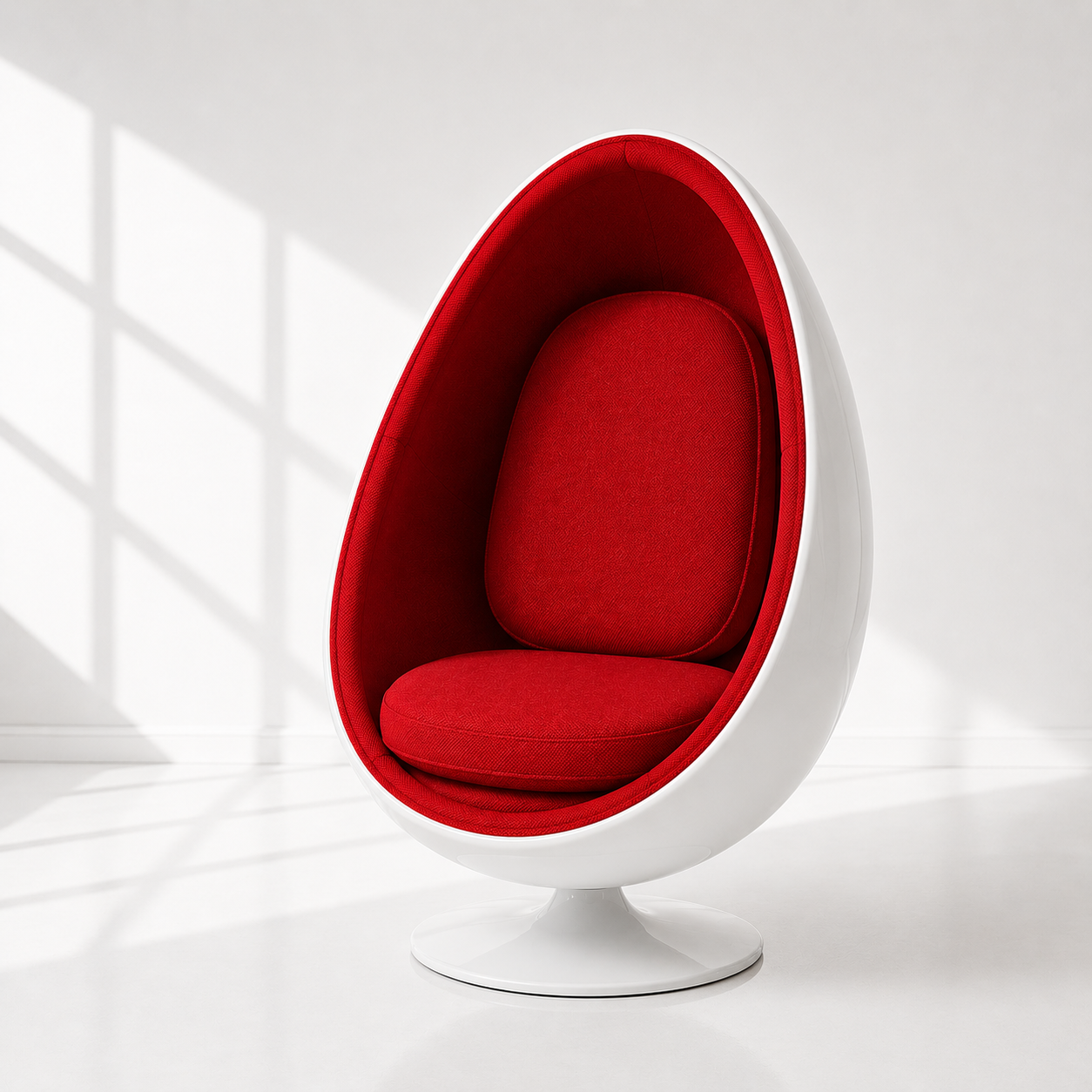 Silla Ovalia Egg. Monda Lironda Vintage