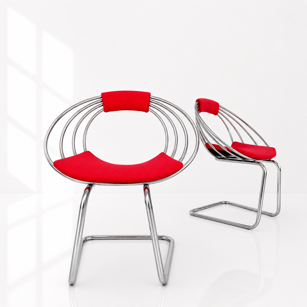 Sillas Space Age. Gastone Rinaldi. Monda Lironda Vintage