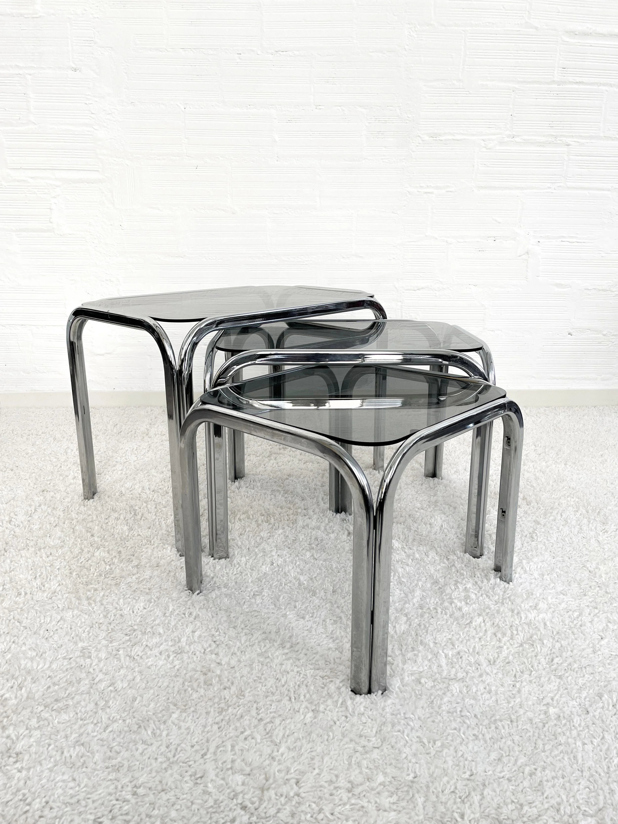 Mesas nido vintage. 70s. Monda Lironda Vintage