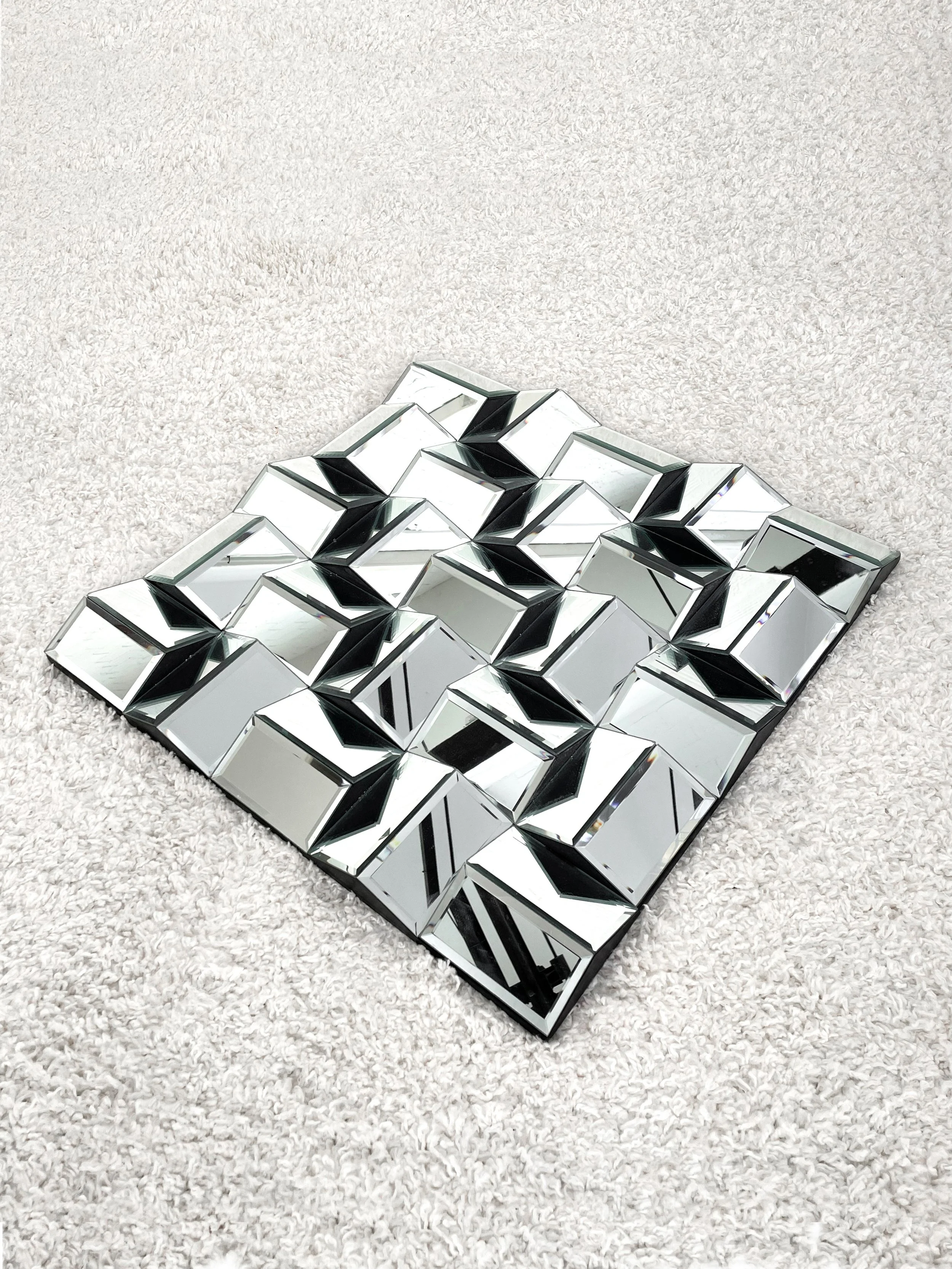 Espejo cubista. Neil Small. 70s. Monda Lironda Vintage