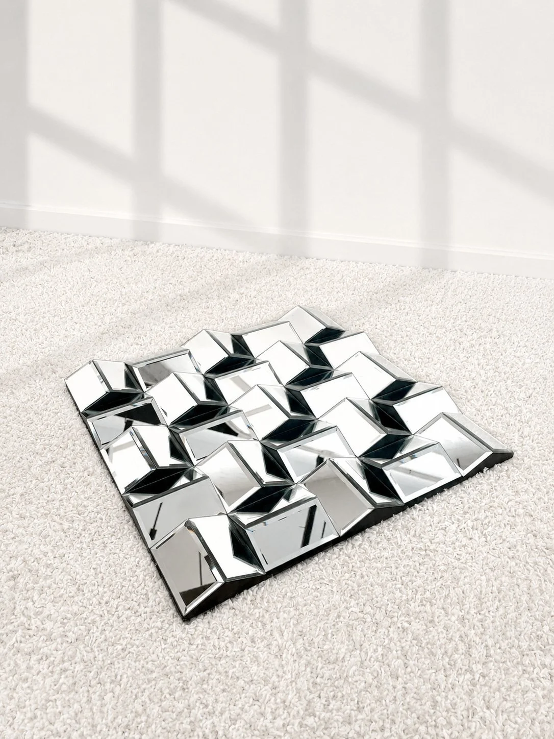 Espejo cubista. Nail Small. 70s. Monda Lironda Vintage