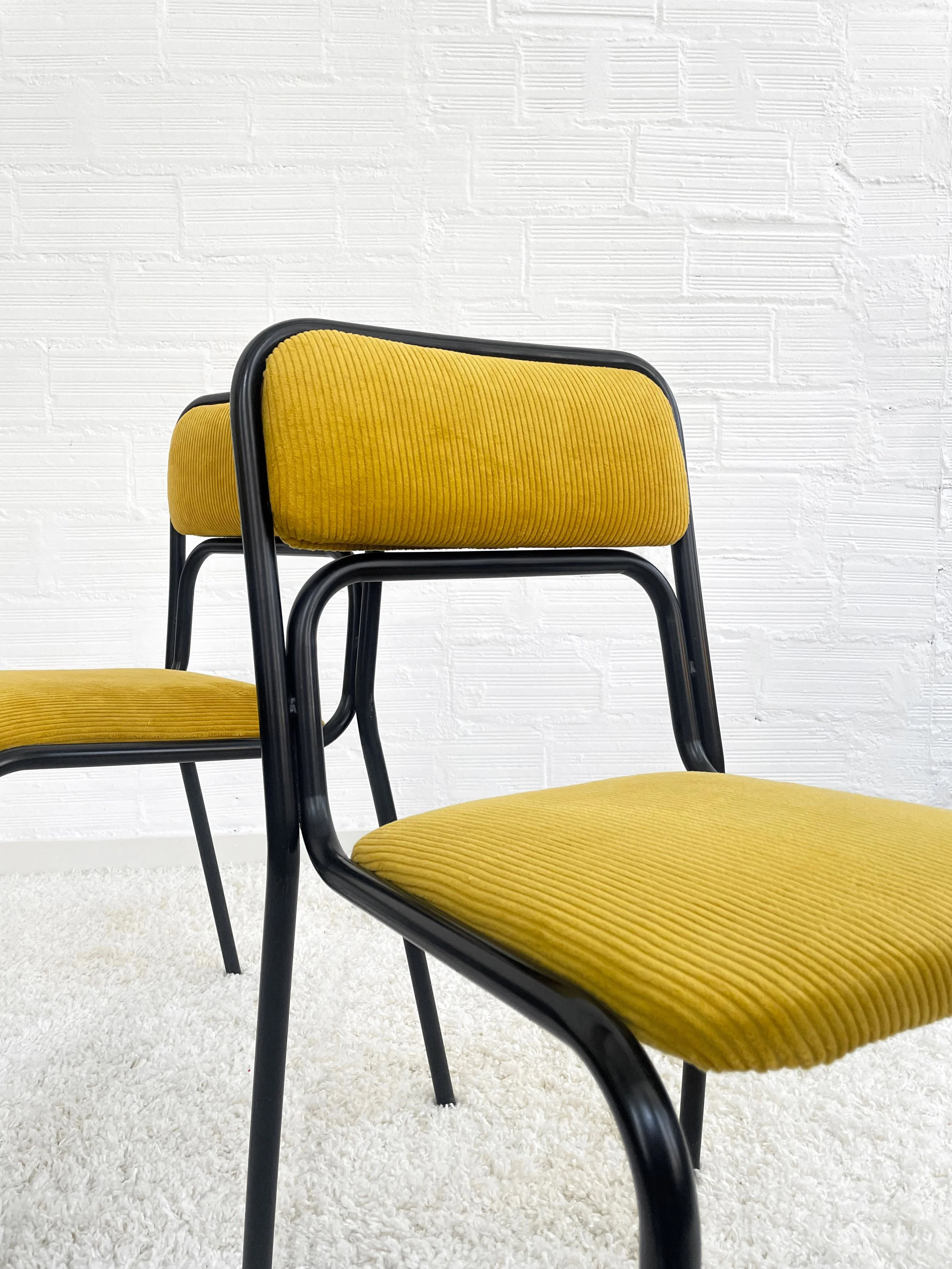 Sillas Bauhaus de los años 70, made in Italy. Monda Lironda Vintage