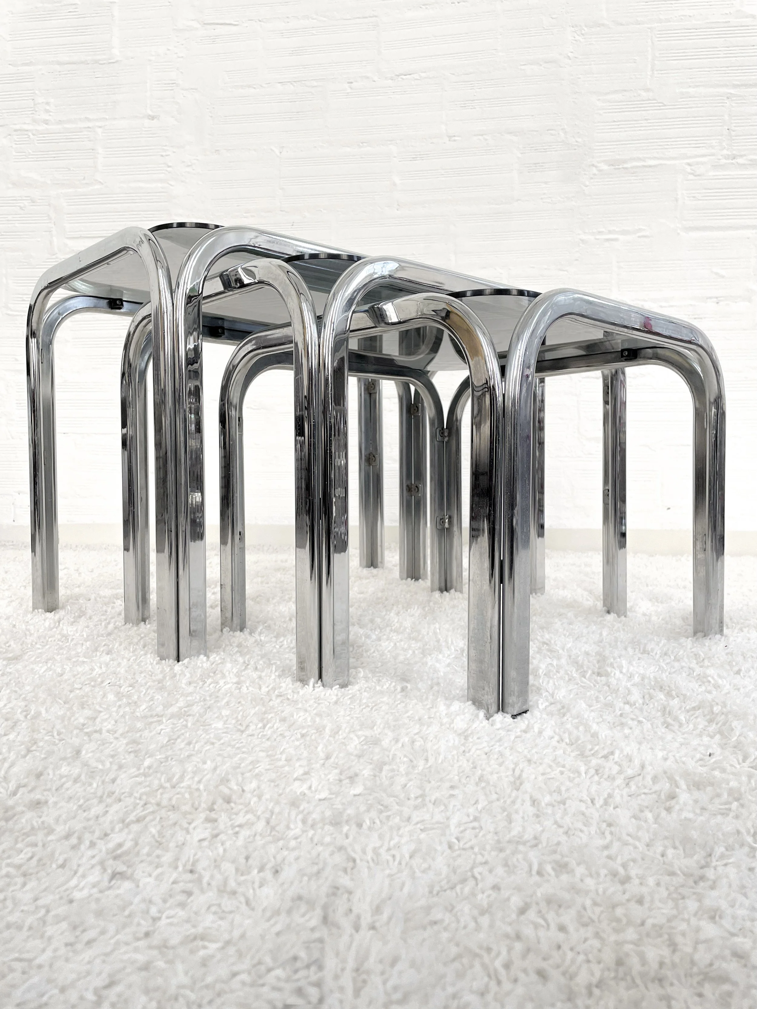 Mesas nido vintage. 70s. Monda Lironda Vintage