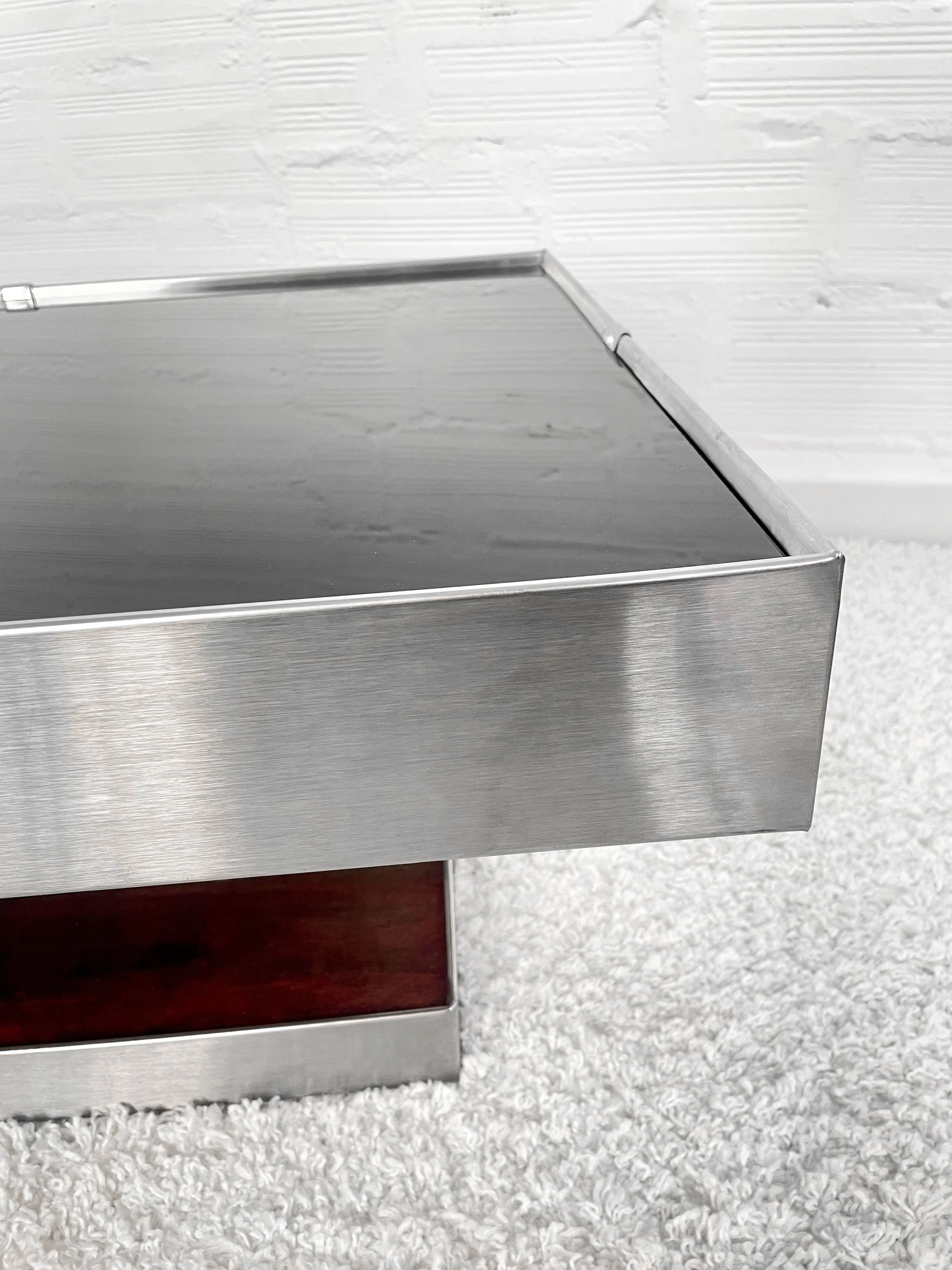 Mesas centro vintage Willy Rizzo. 70s. Monda Lironda Vintage