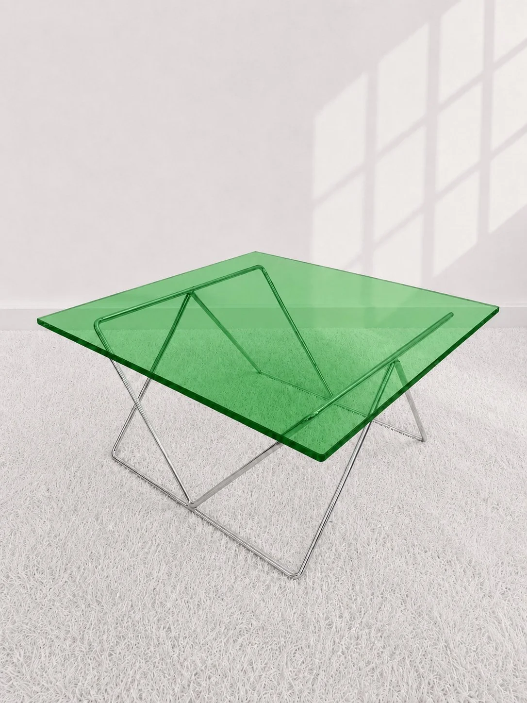 Mesa de centro de diseño italiano de los años 90. Monda Lironda Vintage (copia)