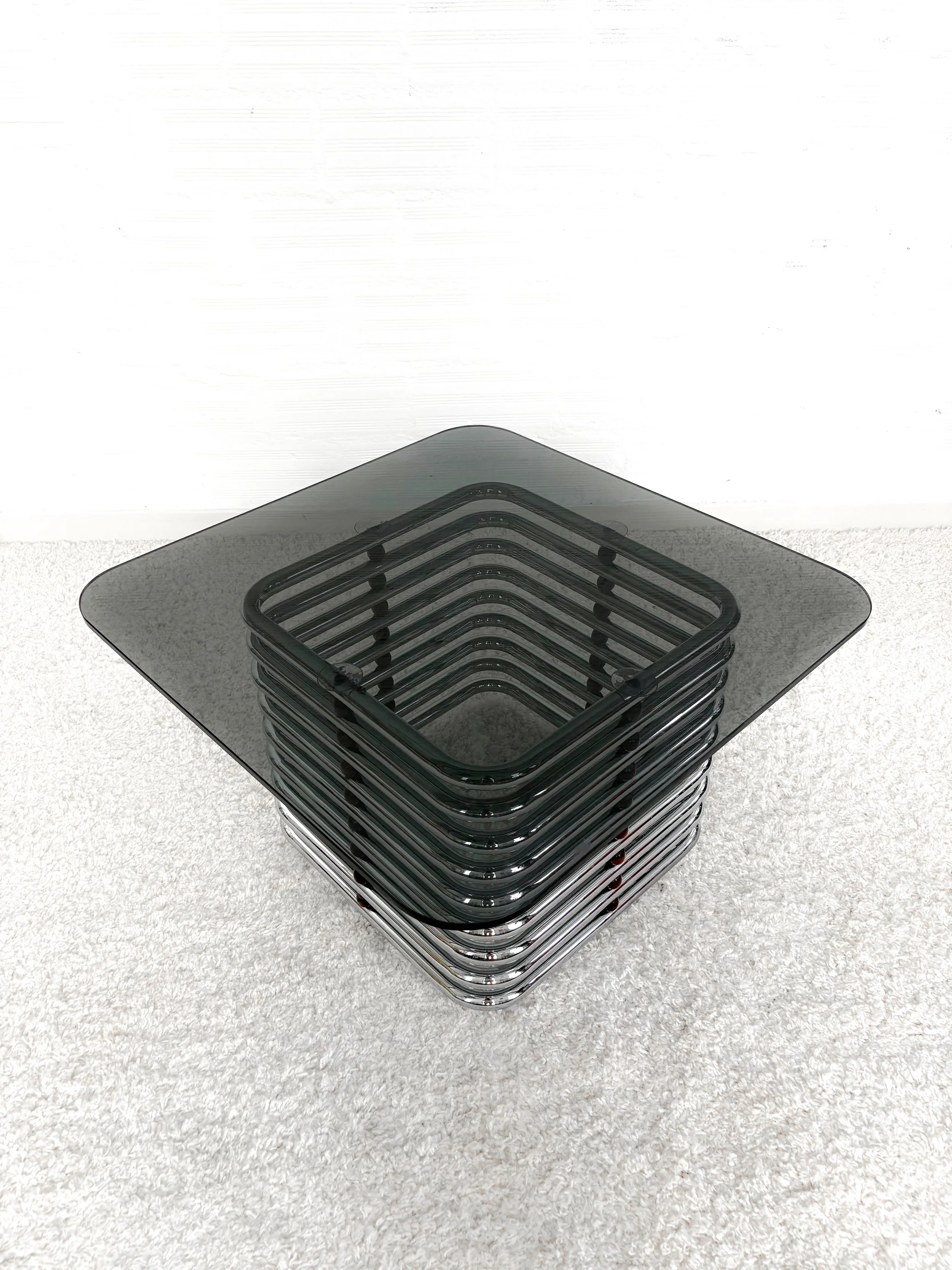 Mesa de centro Gastone Rinaldi. Italia. 70s. Monda Lironda Vintage