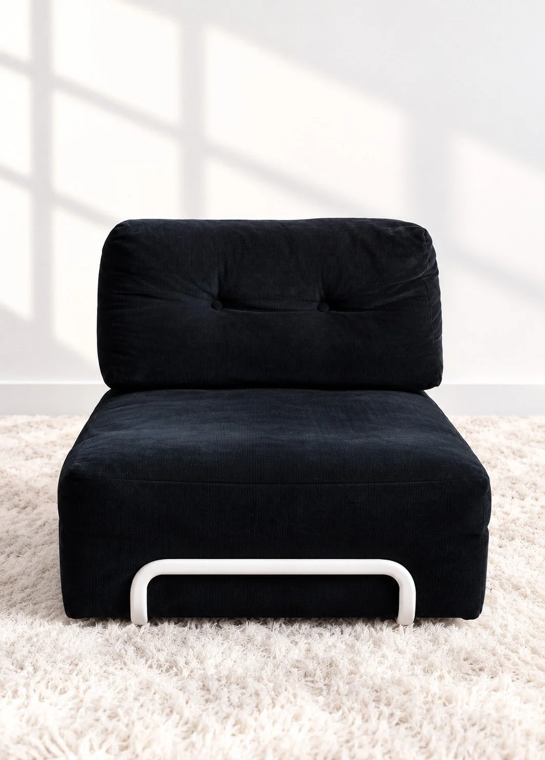 Sillón modular Rörberg para Ikea. Tapizado negro. 2009. Monda Lironda Vintage