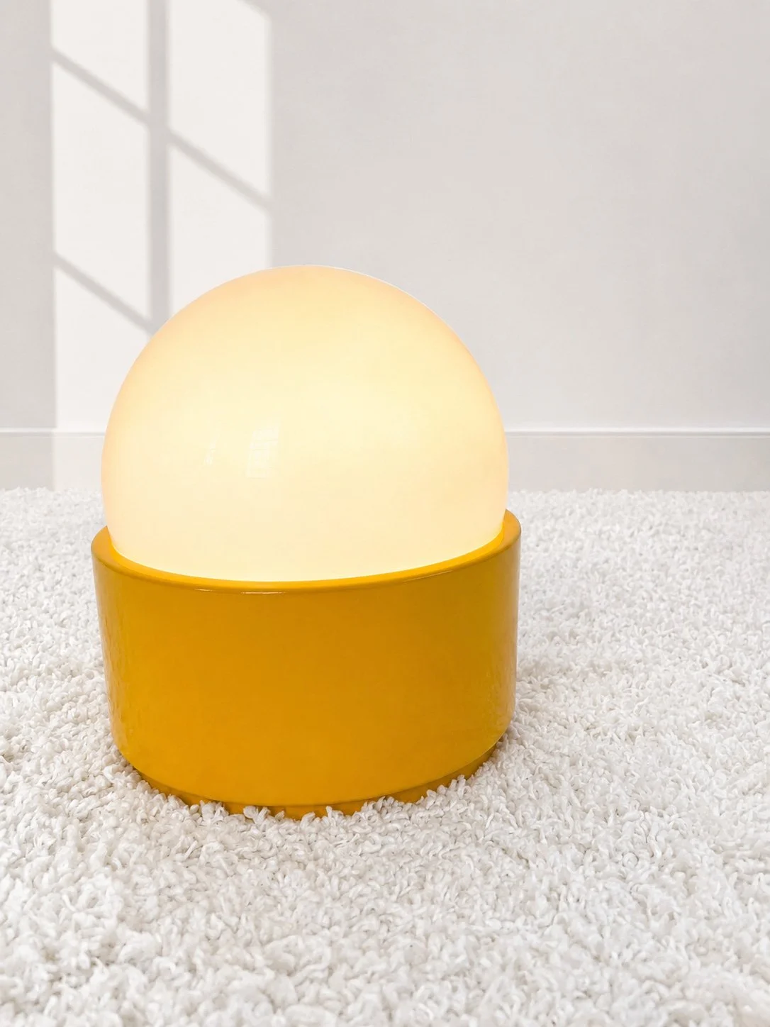 Lámpara de mesa "Big" estilo Traudl Brunnquell. 70s. Monda Lironda Vintage
