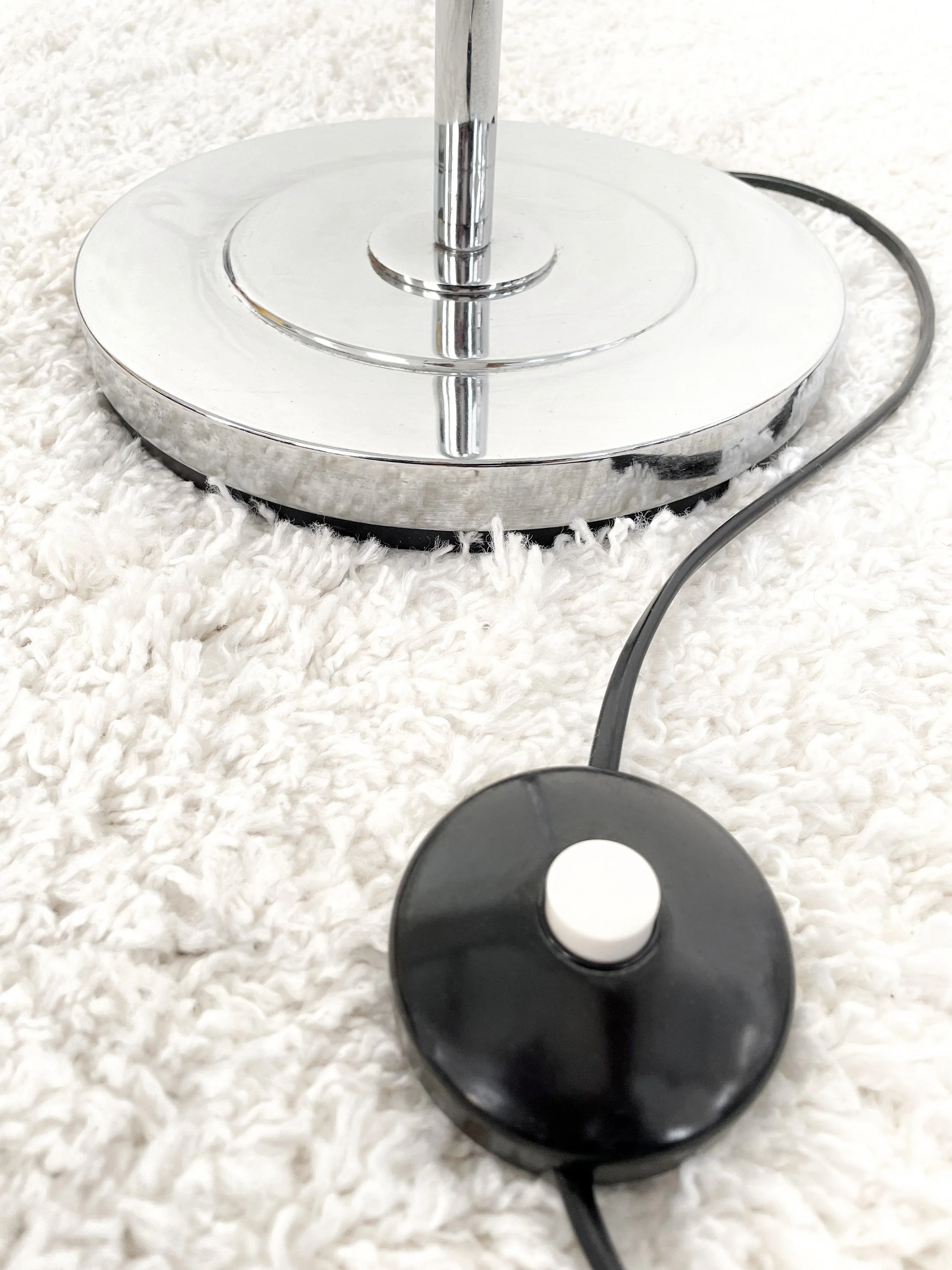 Lámpara de pie Eyeball, doble foco. Años 60. Monda Lironda Vintage