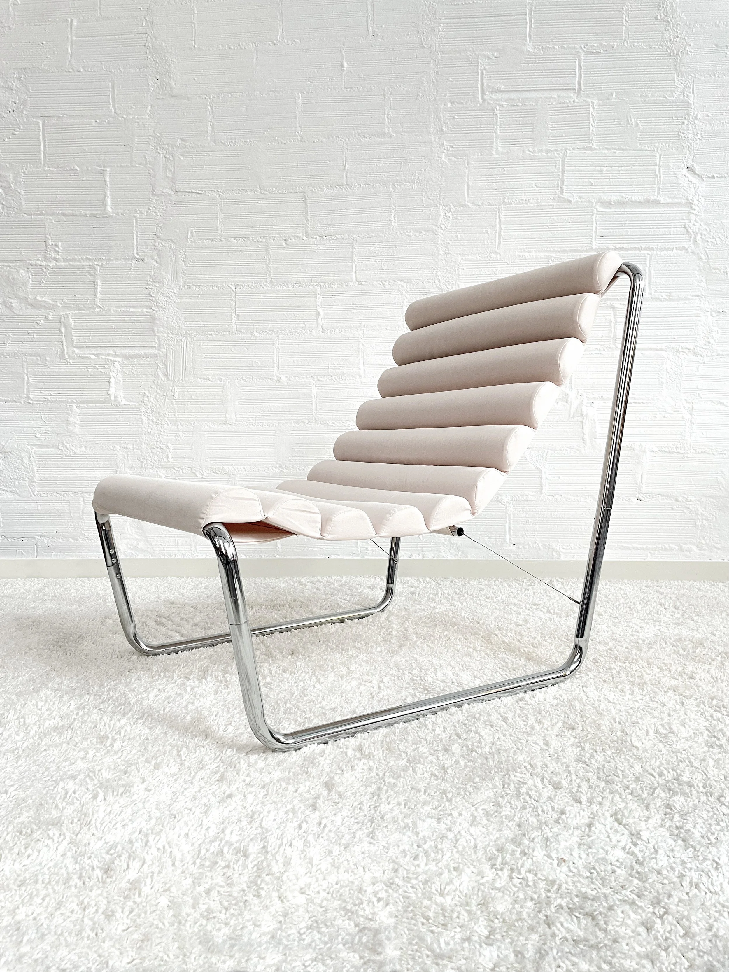 Silla colgante estilo Michel Boyer, circa 1980. Monda Lironda Vintage