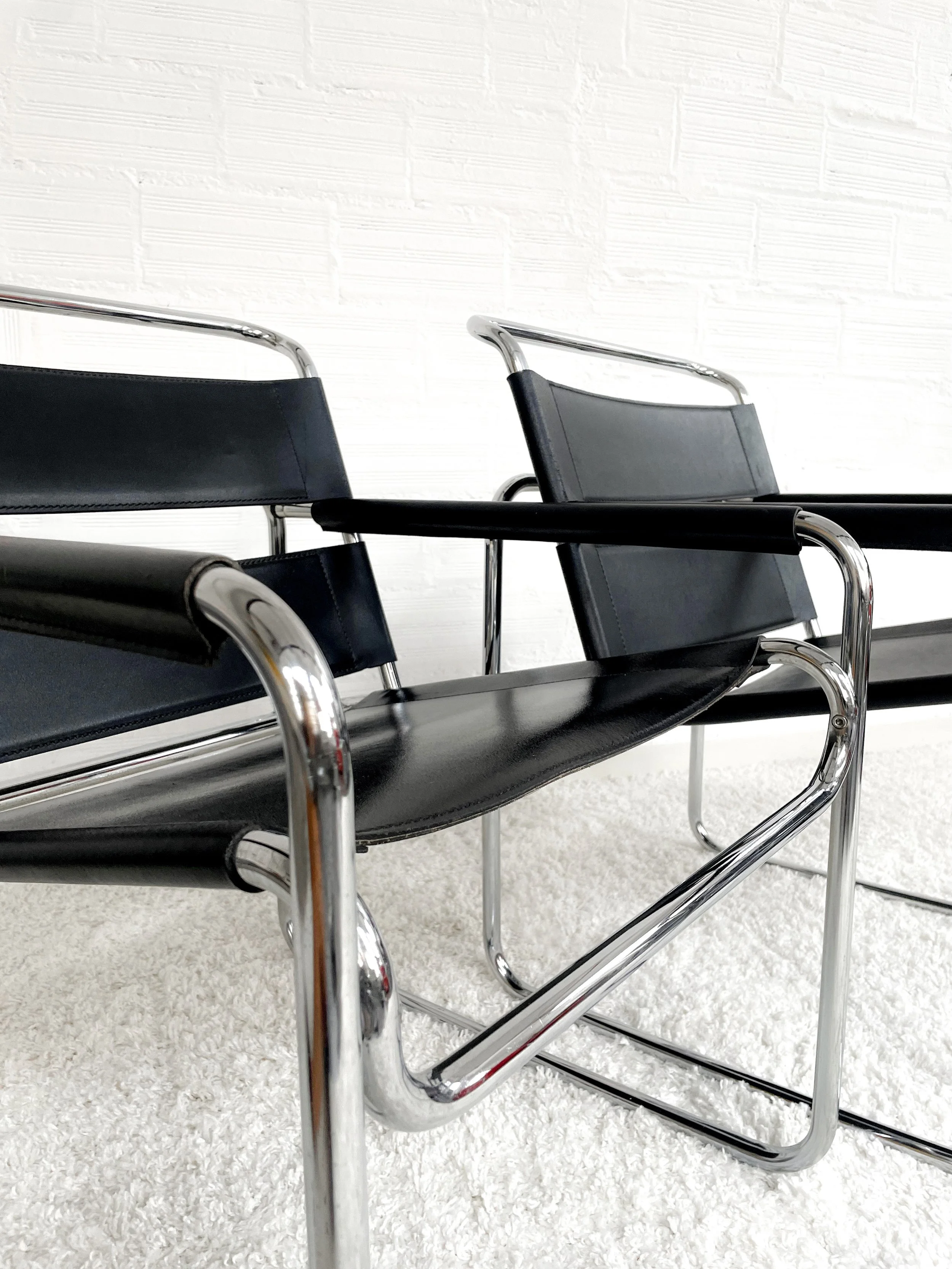 Sillón Bauhaus Mid Century. Italia 70s. Monda Lironda Vintage