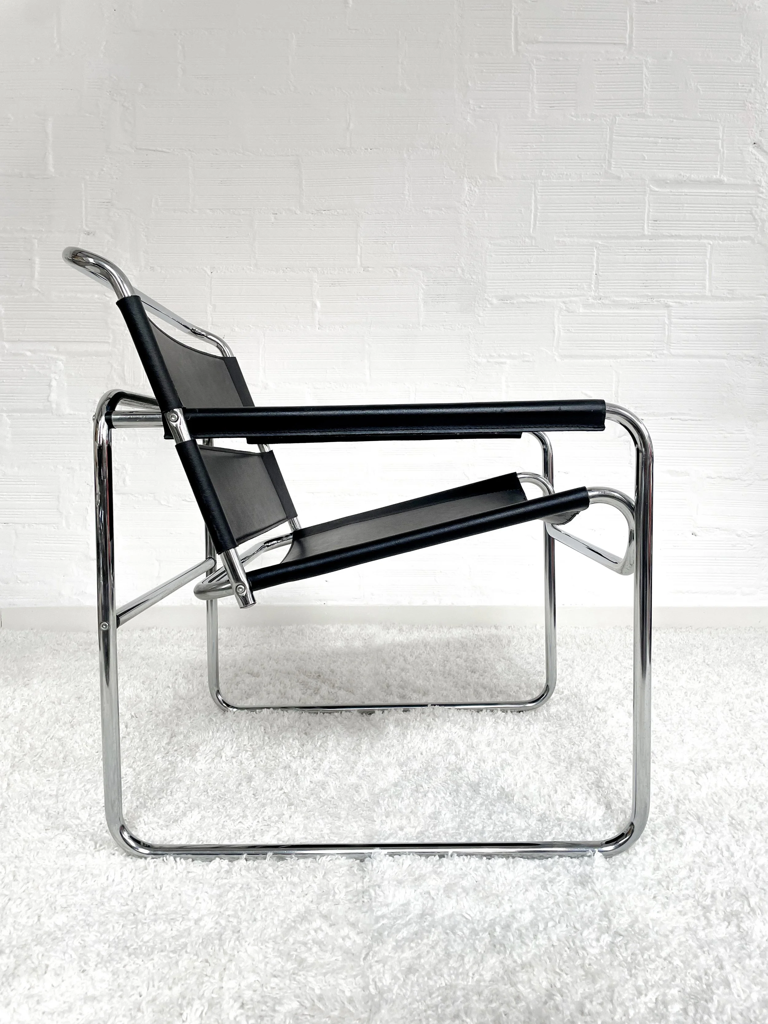 Sillón Bauhaus Mid Century. Italia 70s. Monda Lironda Vintage