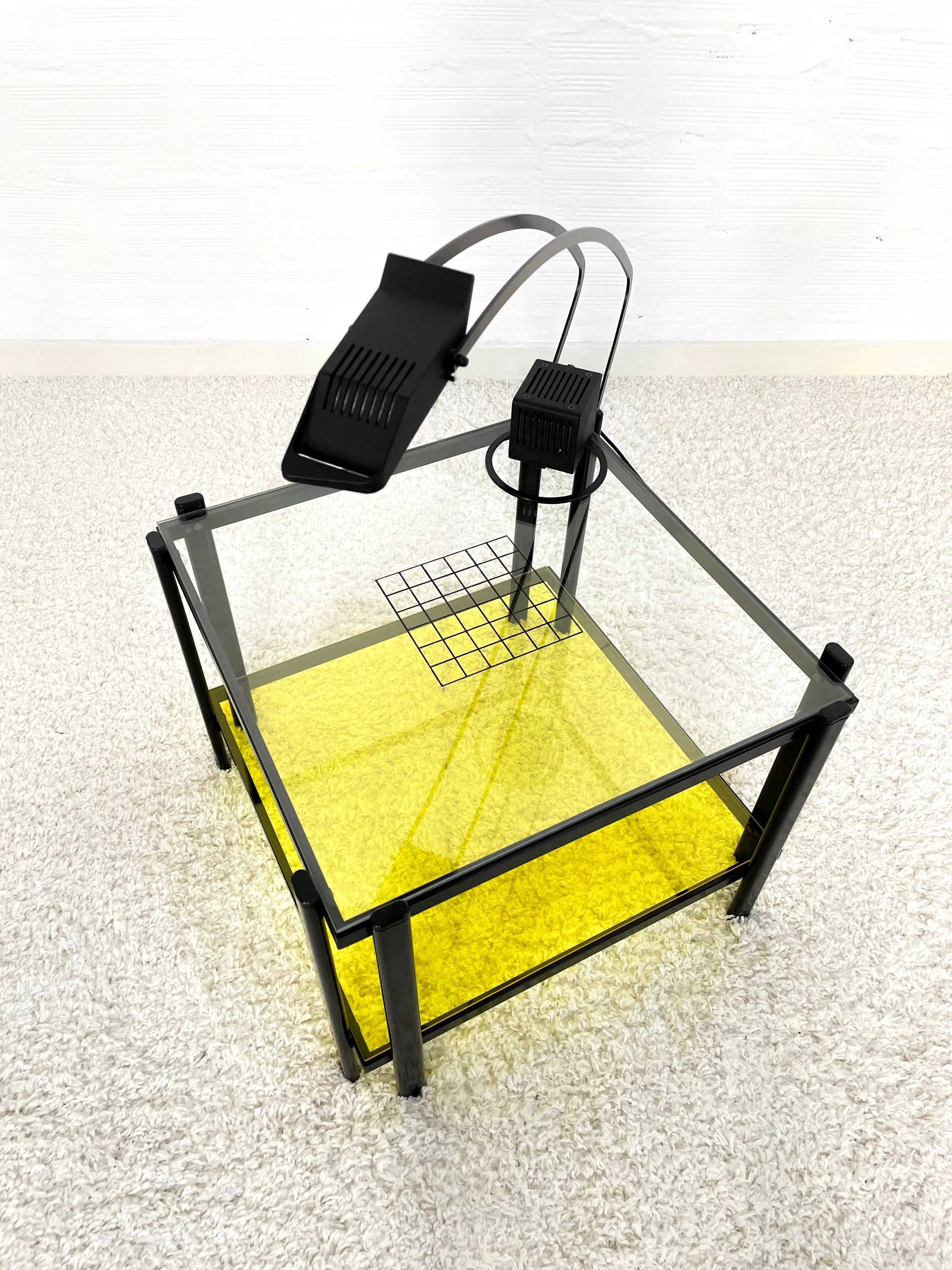 Mesa centro postmoderna. 80s. Monda Lironda Vintage