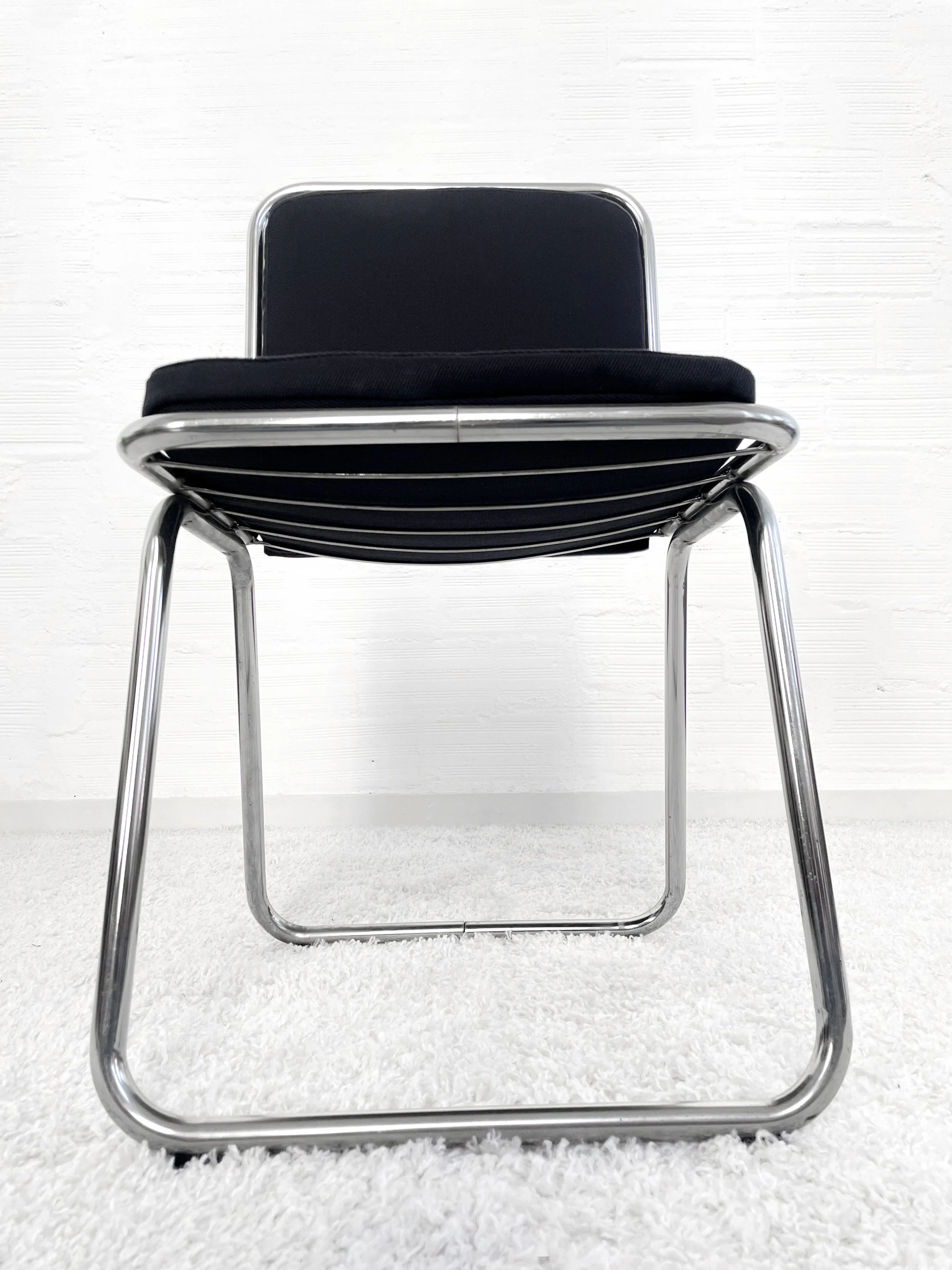 Silla vintage estilo Gastone Rinaldi. 70s. Monda Lironda Vintage