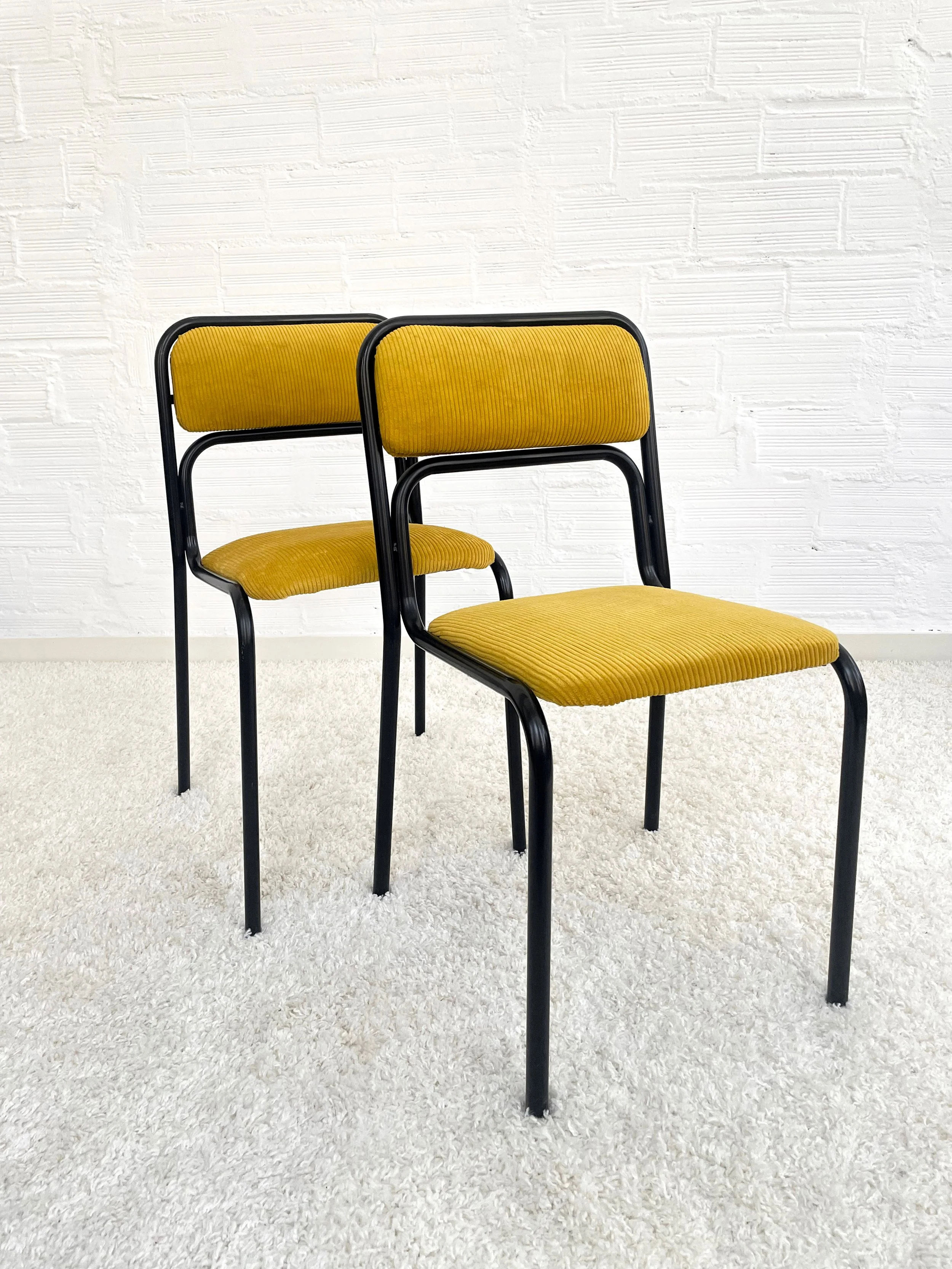 Sillas Bauhaus de los años 70, made in Italy. Monda Lironda Vintage