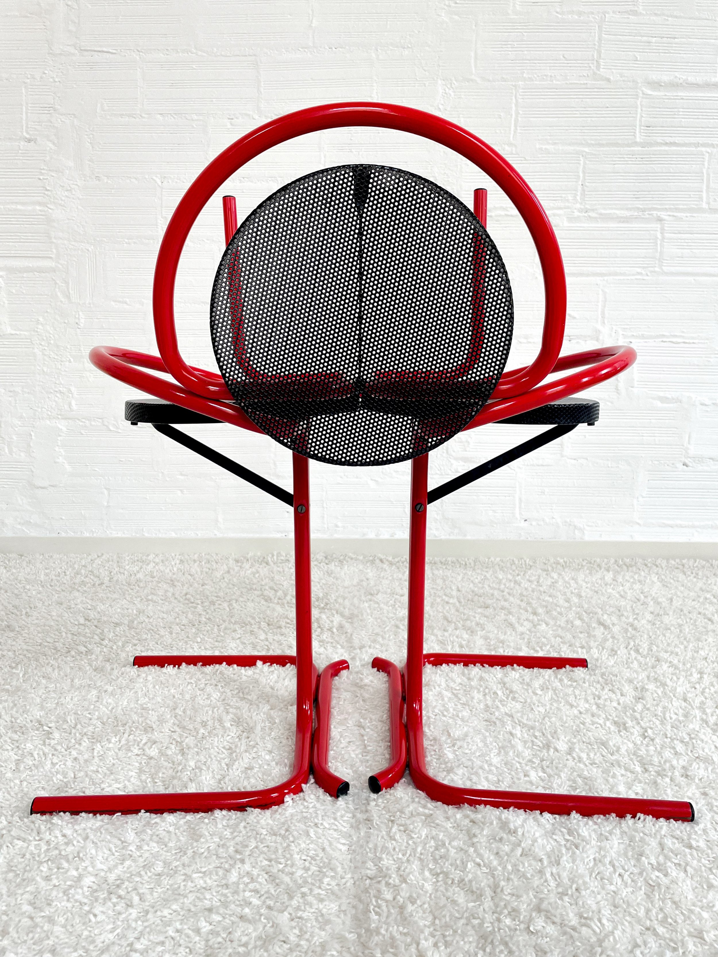 Taburetes postmodernos 80s. Monda Lironda Vintage