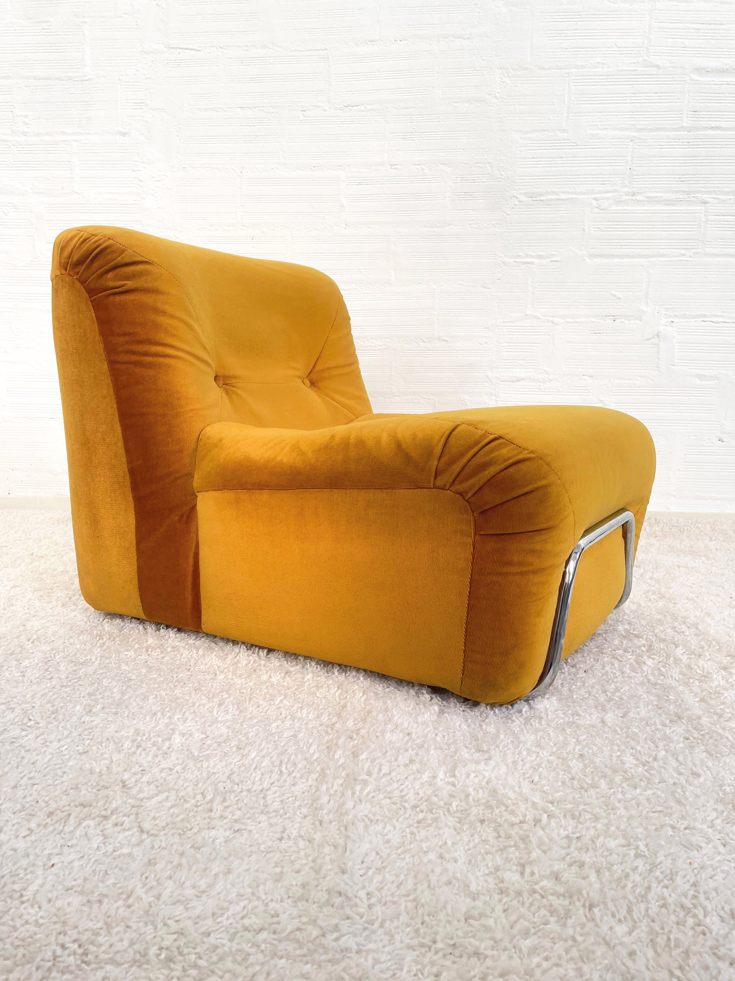 Sillón modular italiano de los años 60. Monda Lironda Vintage
