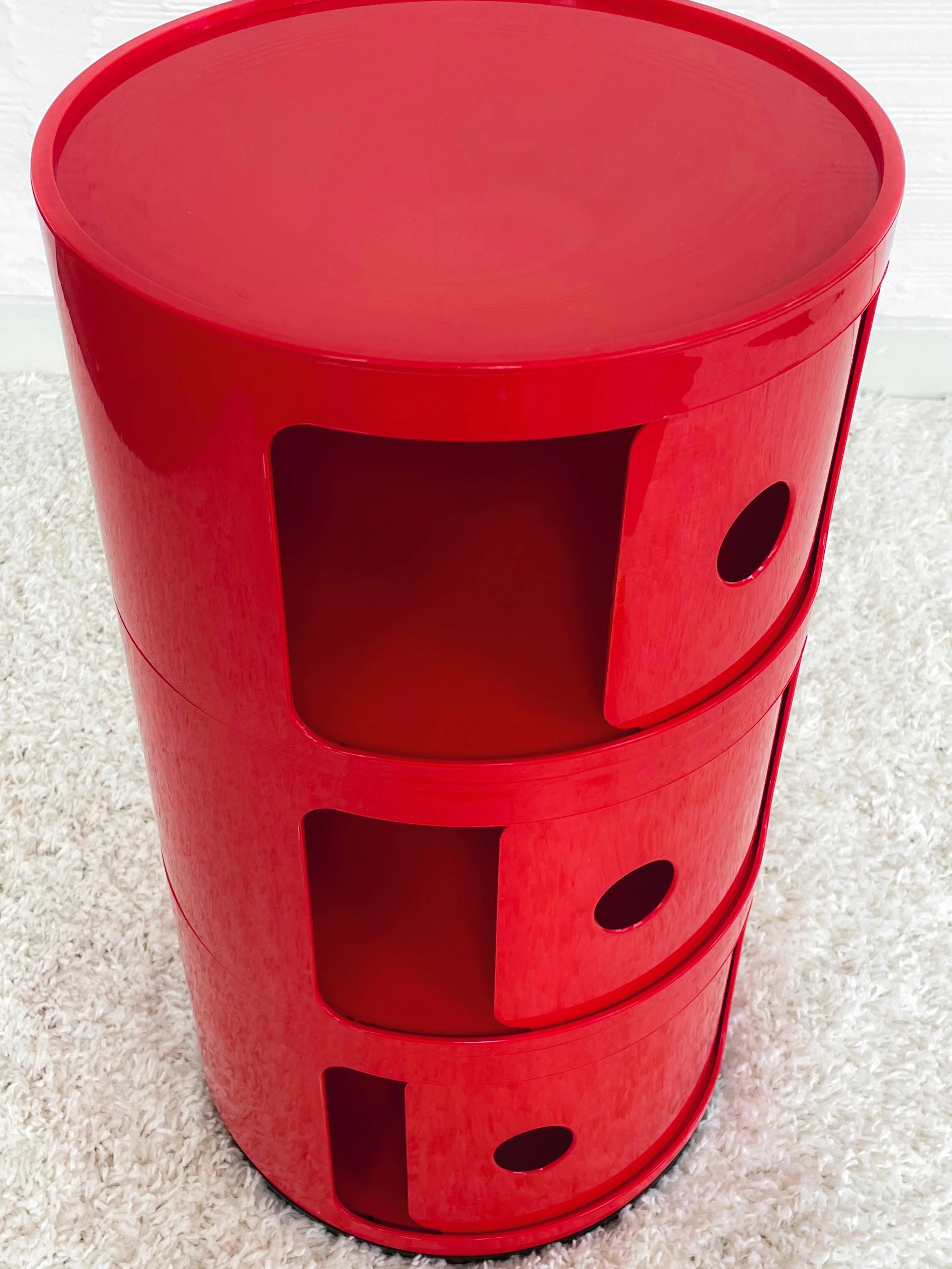 Mueble auxiliar Componibili Kartell 3 puertas. 70s. Monda Lironda Vintage