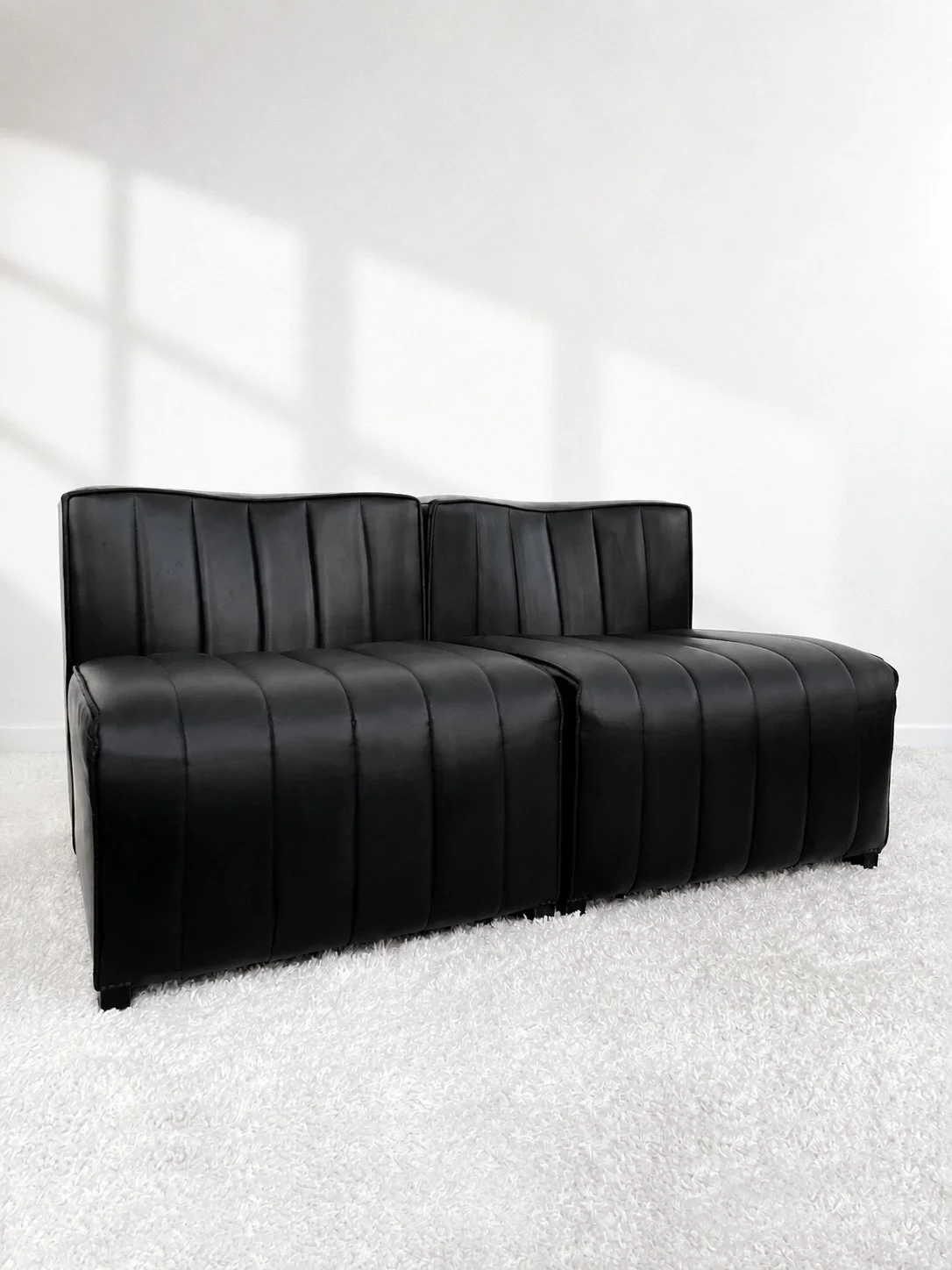 Sillón modular inspirado en el modelo de Tito Agnoll. 80s